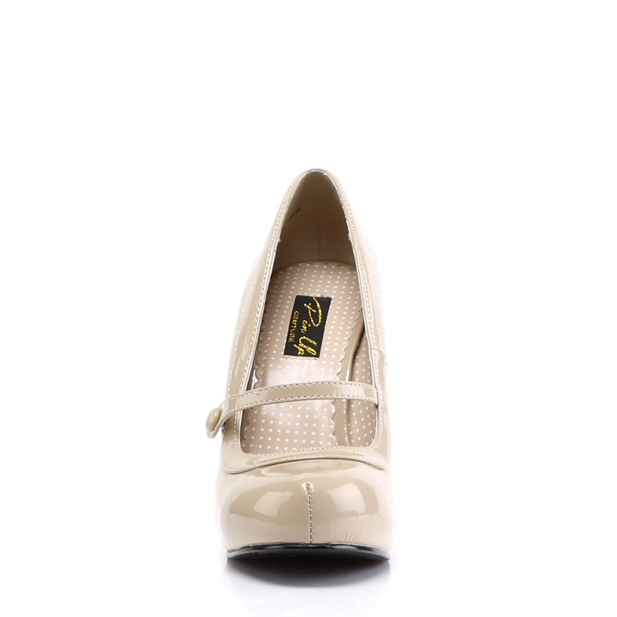 Pin Up Couture Bombas de mujer CUTIEPIE-02 Pat de crema
