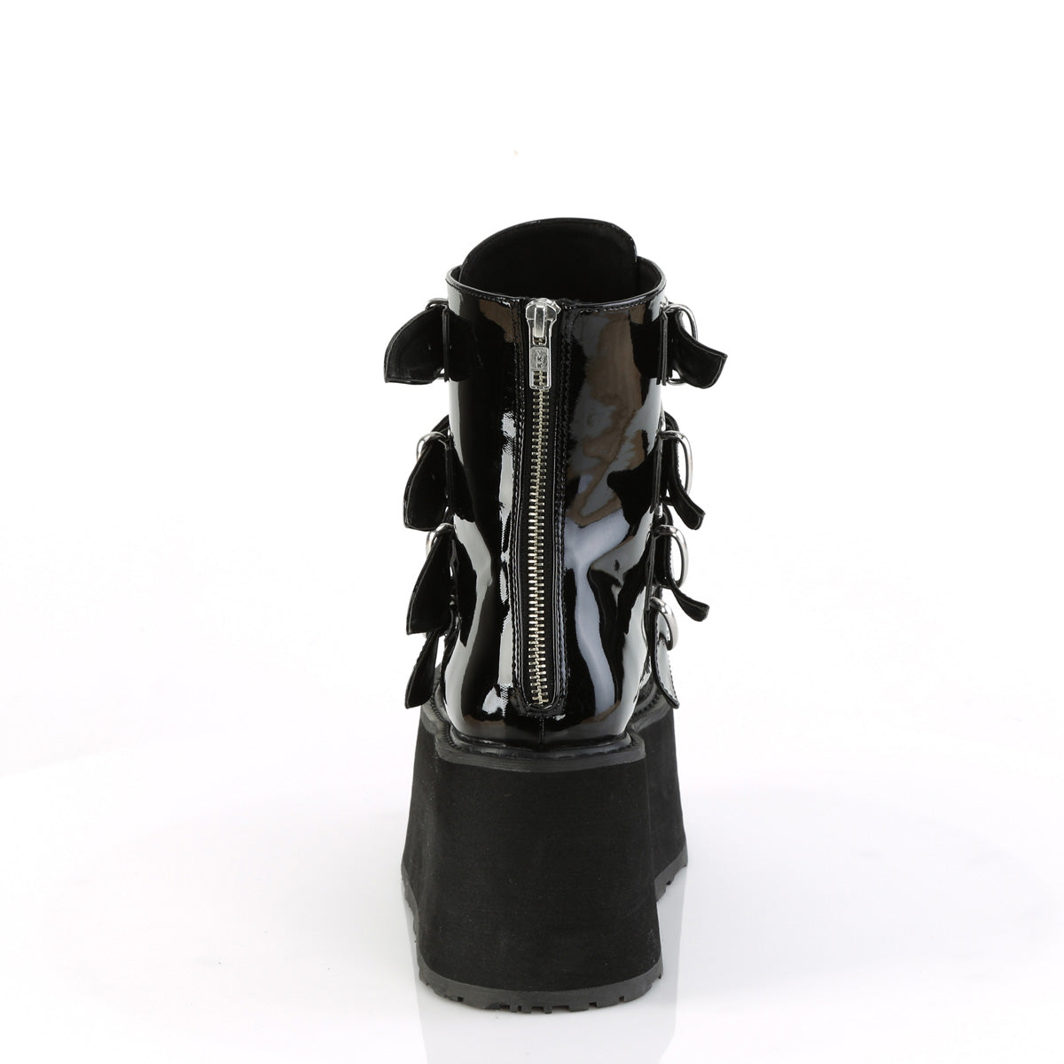 DemoniaCult Botines DAMNED-105 Blk Pat