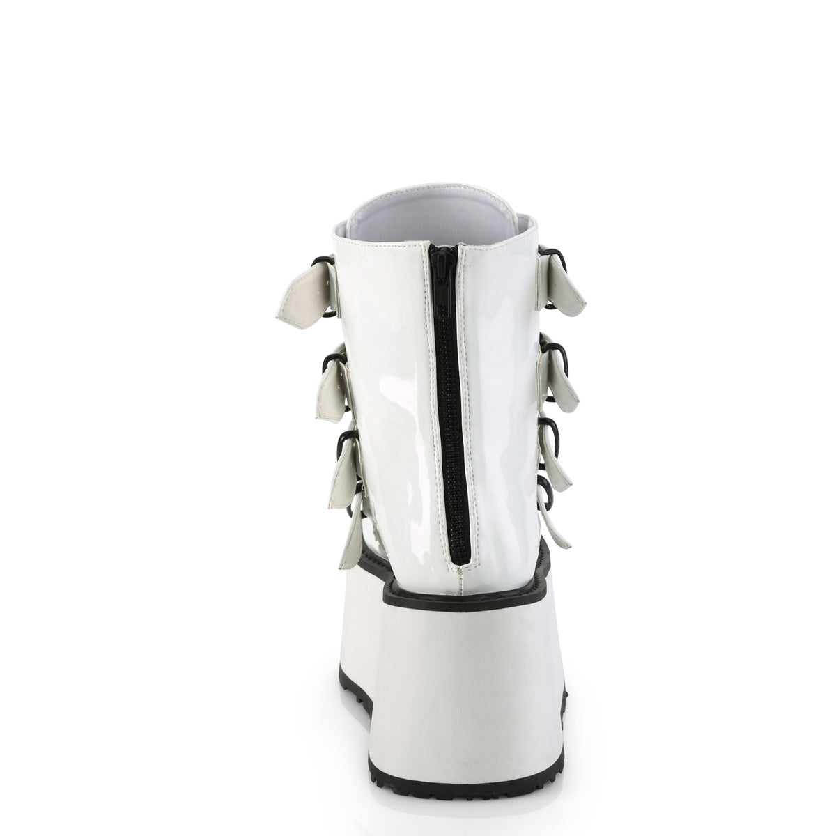 DemoniaCult Botines DAMNED-105 WHT Holo Pat