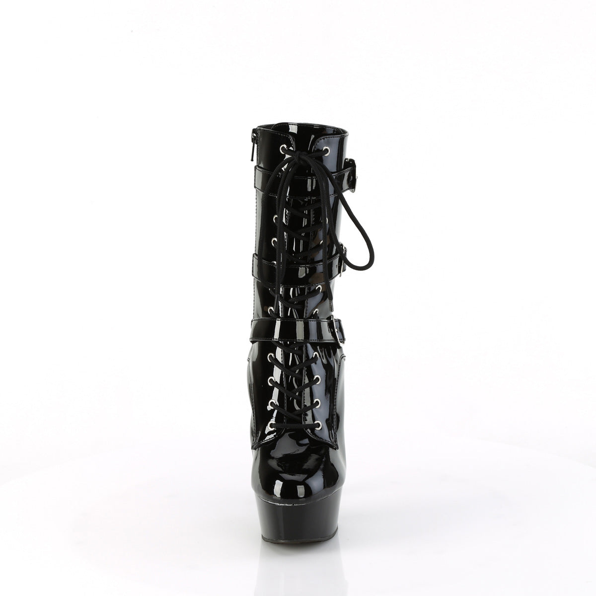 Pleaser DELIGHT-1043 BLK PAT/BLK