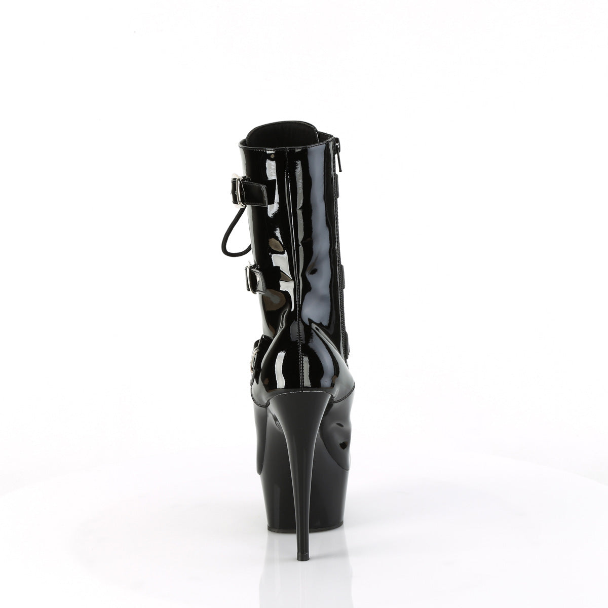 Pleaser DELIGHT-1043 BLK PAT/BLK