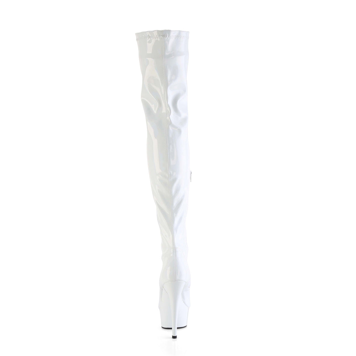 Pleaser DELIGHT-3000HWR Wht Hologram Pat/M