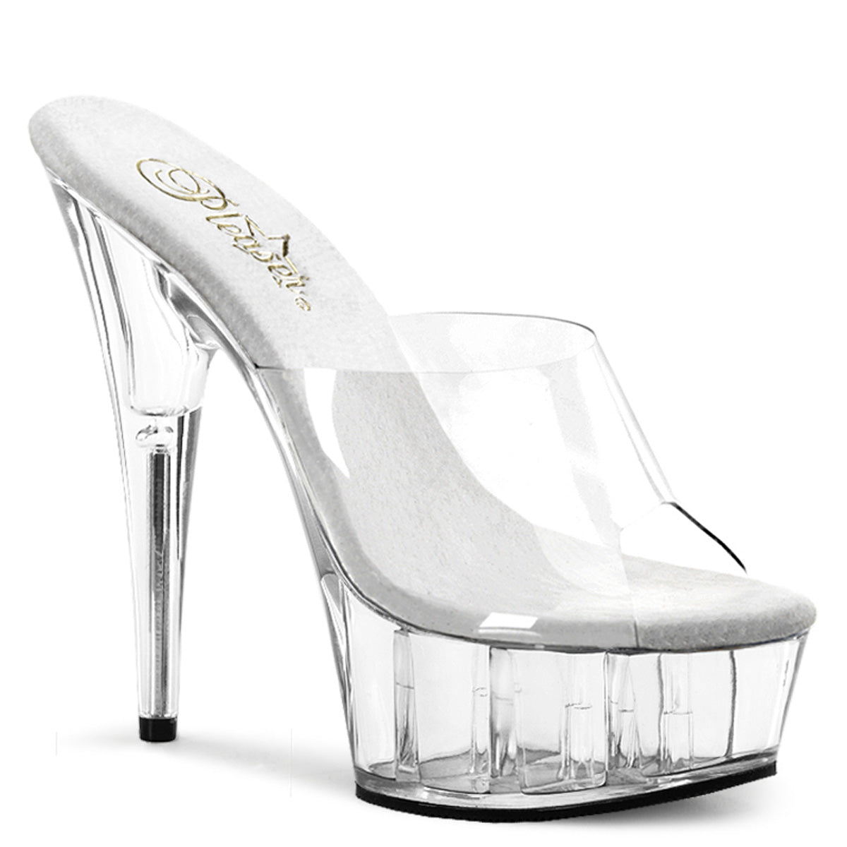 Pleaser Sandalias para mujer DELIGHT-601 clr / clr
