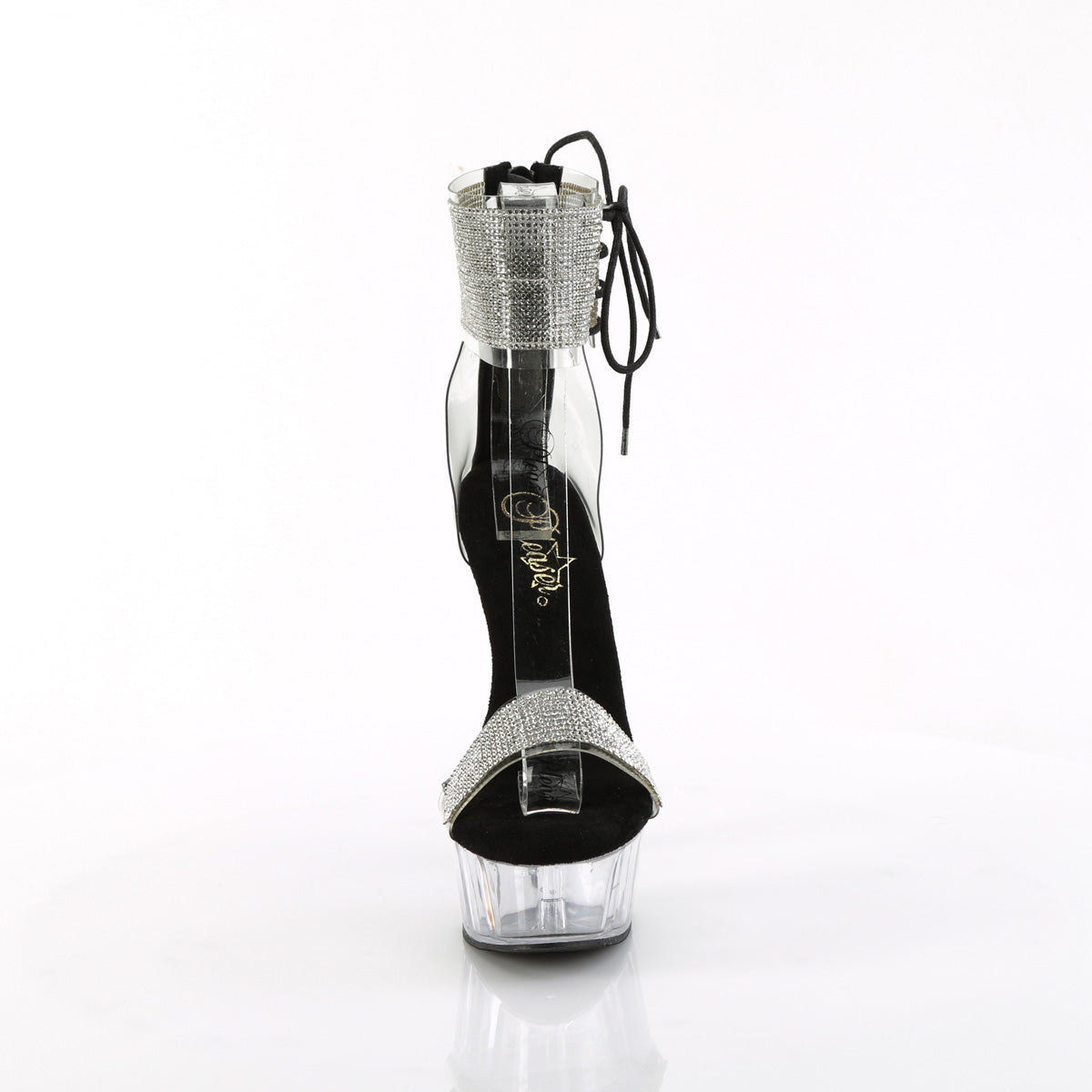 Pleaser DELIGHT-627RS Clr-Blk/Clr