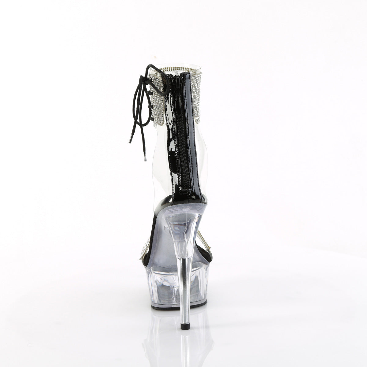 Pleaser DELIGHT-627RS Clr-Blk/Clr