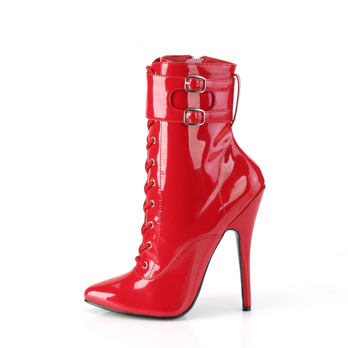 Devious Botines DOMINA-1023 Red Pat