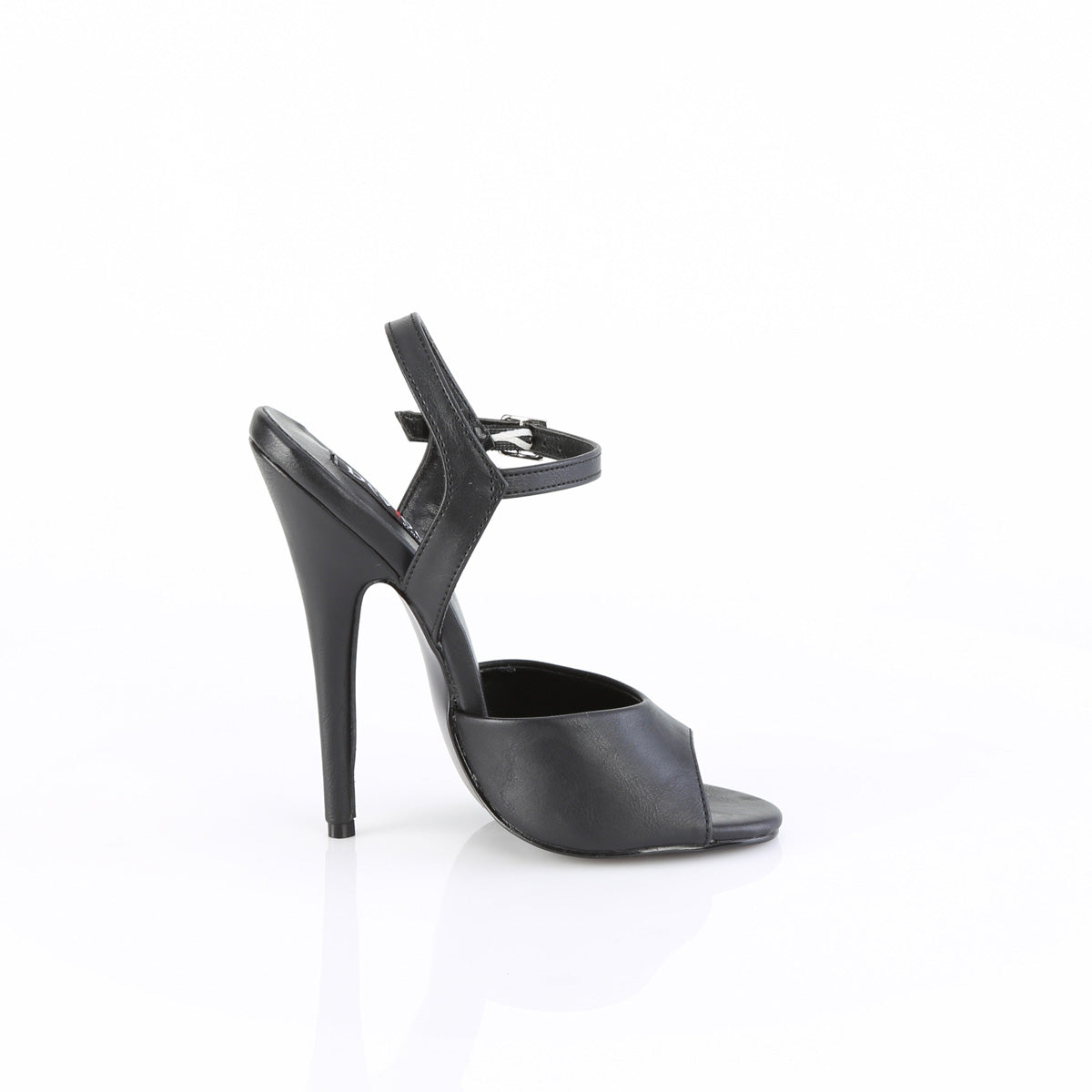 Devious DOMINA-109 BLK Faux Leather