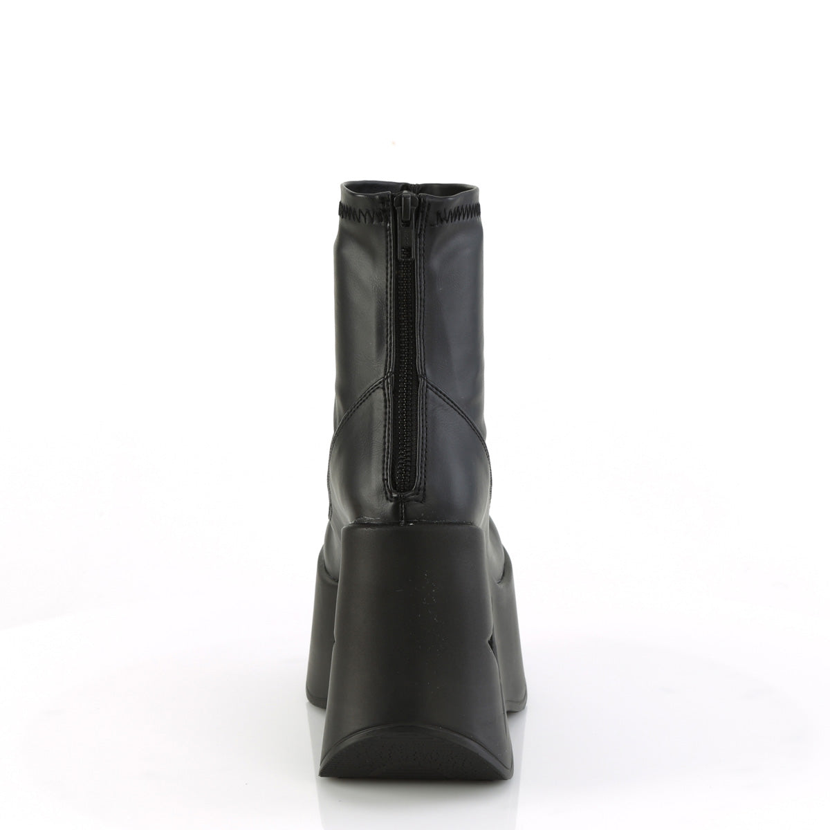 DemoniaCult Botines DYNAMITE-100 BLK STR CUERO VEGANO
