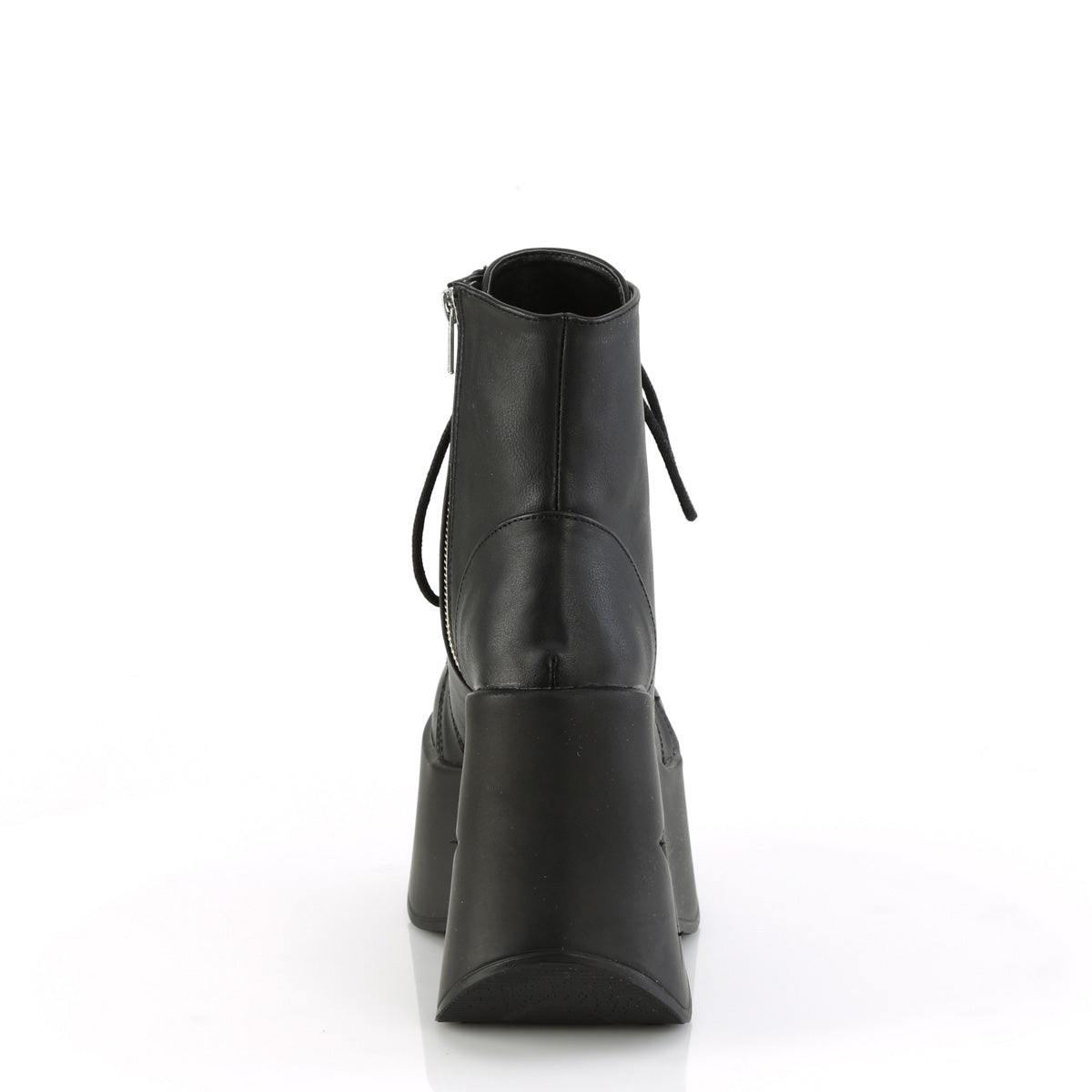 DemoniaCult Botines DYNAMITE-106 cuero vegano blk