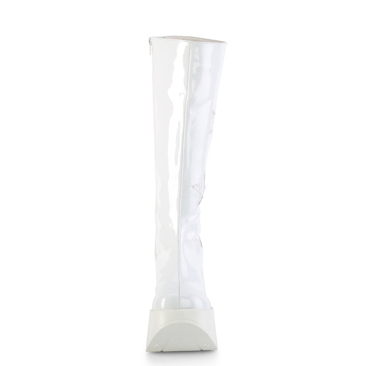 DemoniaCult Botas DYNAMITE-218 WHT Pat-wht Multi Glitter