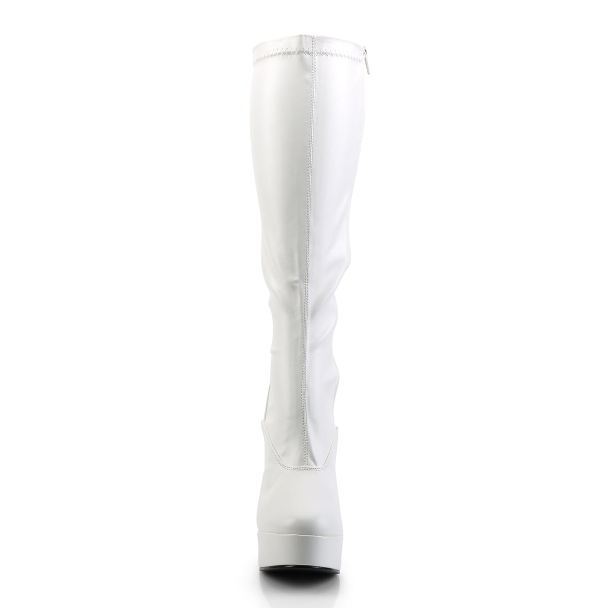 Pleaser Botas de mujer ELECTRA-2000z wht str imaux cuero