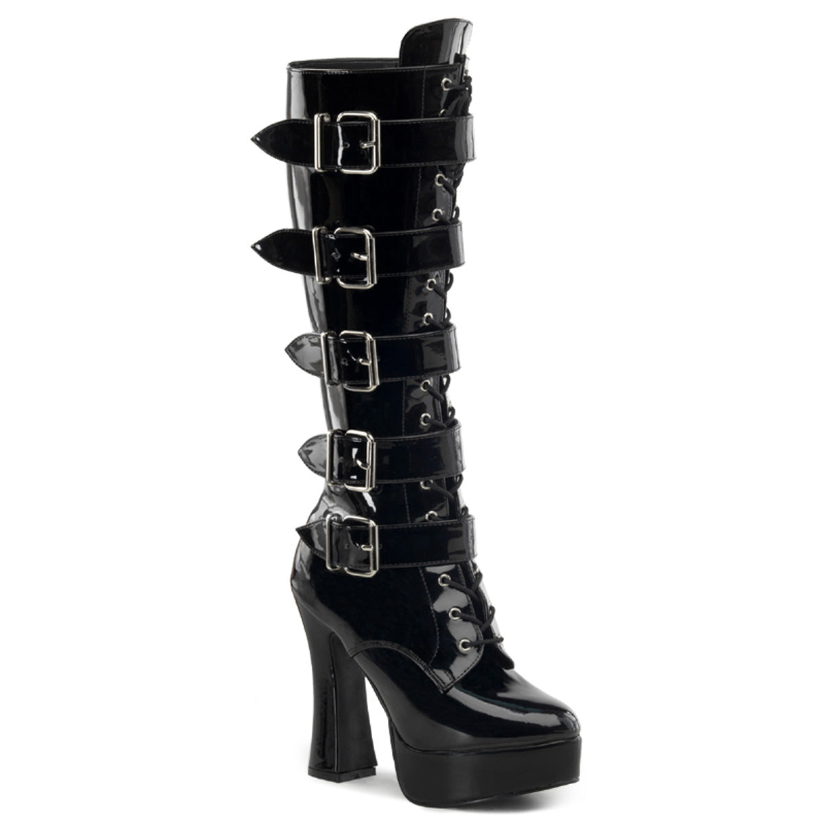 Pleaser Botas de mujer ELECTRA-2042 BLK PAT