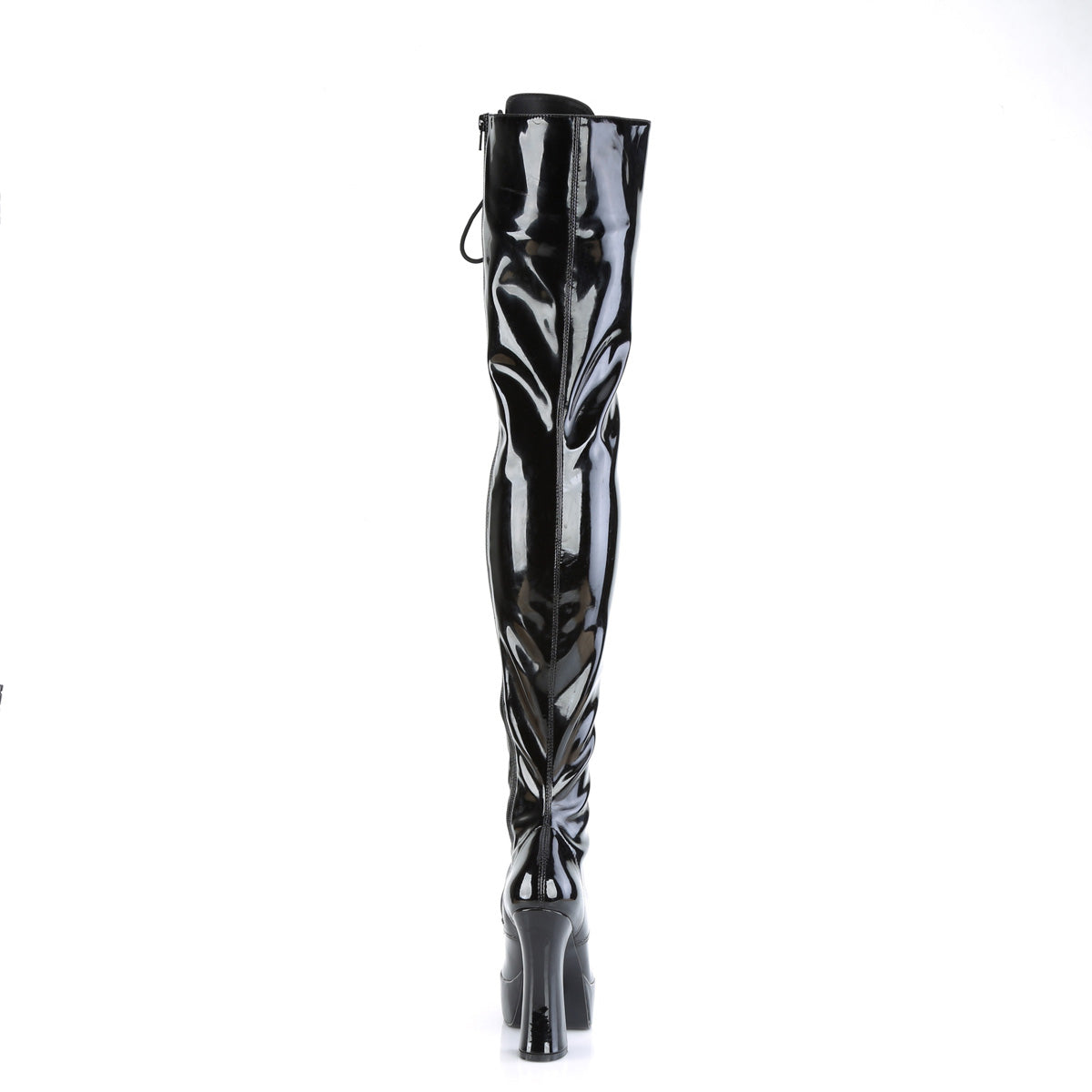 Pleaser Botas ELECTRA-3023 BLK STR. PAT / BLK