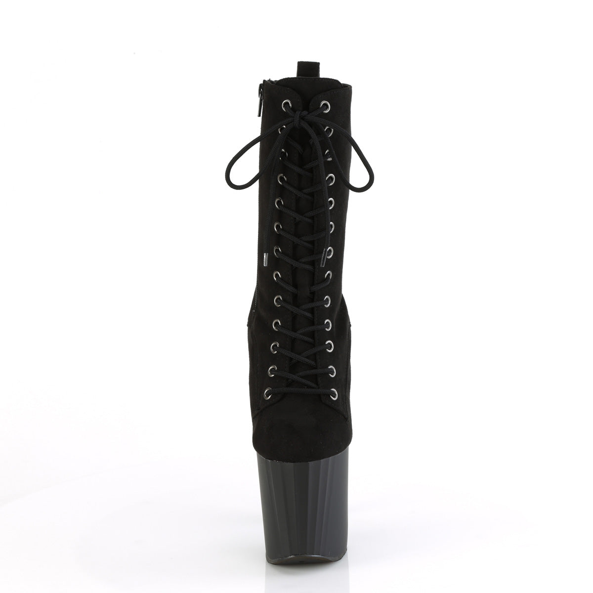 Pleaser ENCHANT-1040 Blk Faux Suede/Blk Matte