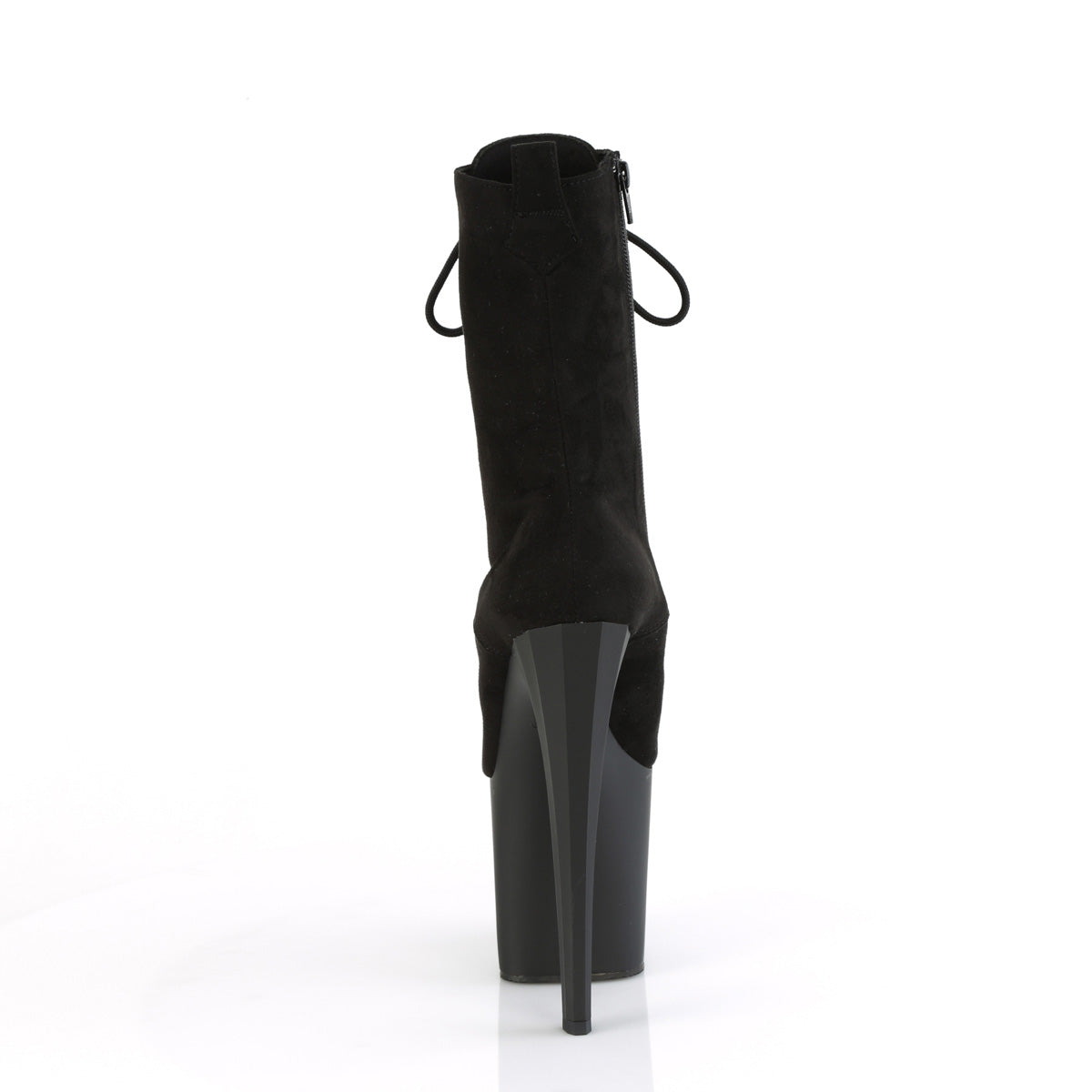Pleaser ENCHANT-1040 Blk Faux Suede/Blk Matte