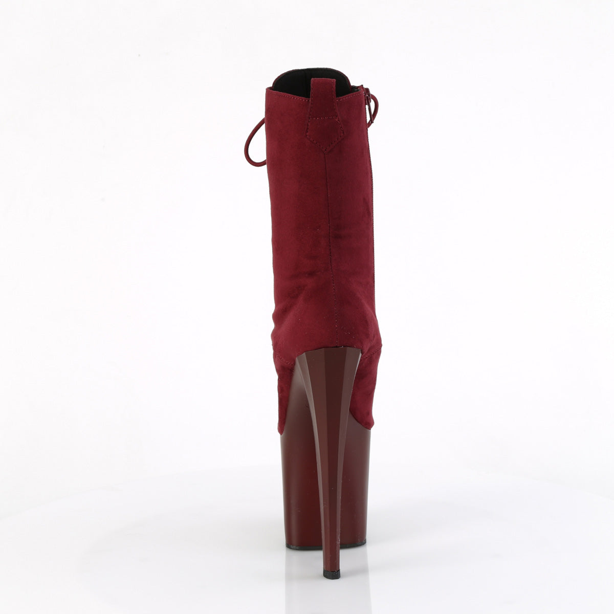 Pleaser ENCHANT-1040 Borgoña Faux Suede/Borgoña Matte