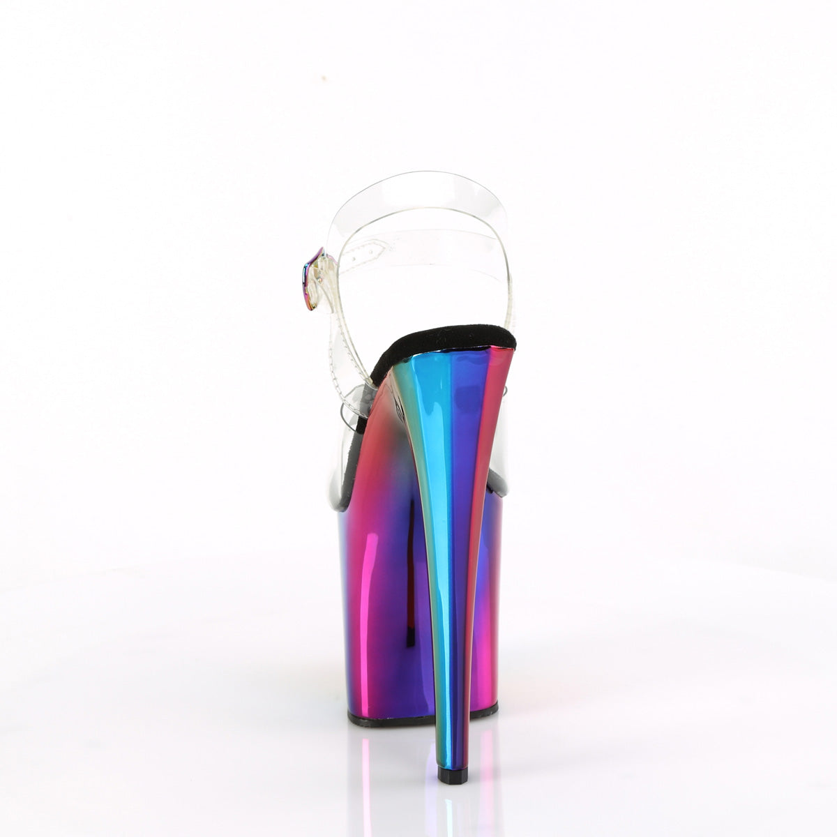 Pleaser ENCHANT-708rc CLR/Rainbow Cromo