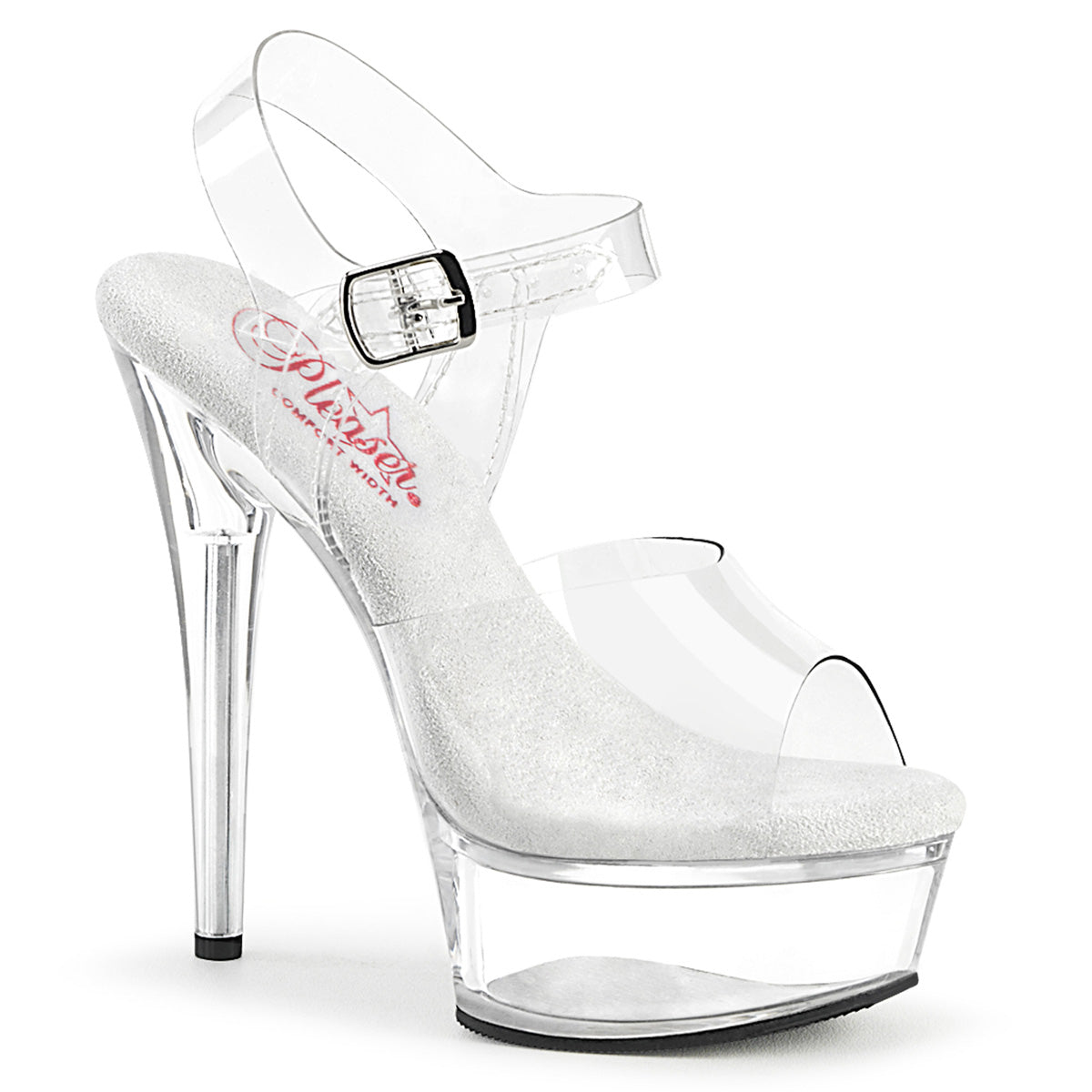 Pleaser Sandalias EXCITE-608 clr / clr