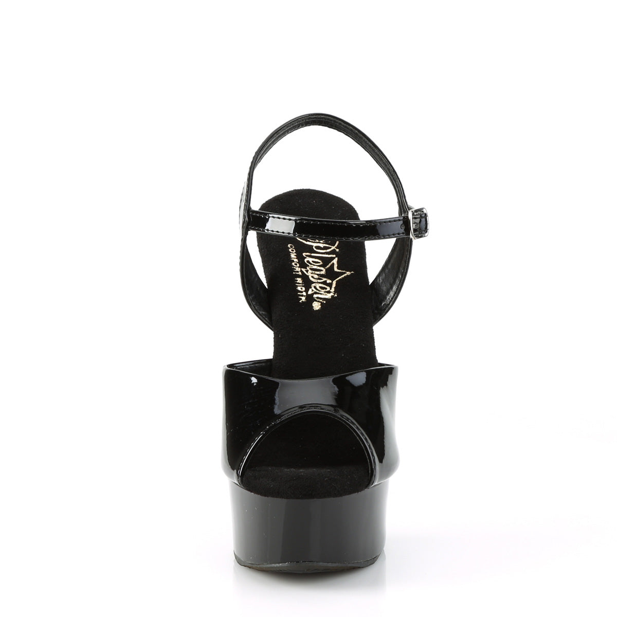 Pleaser Sandalias EXCITE-609 BLK PAT / BLK