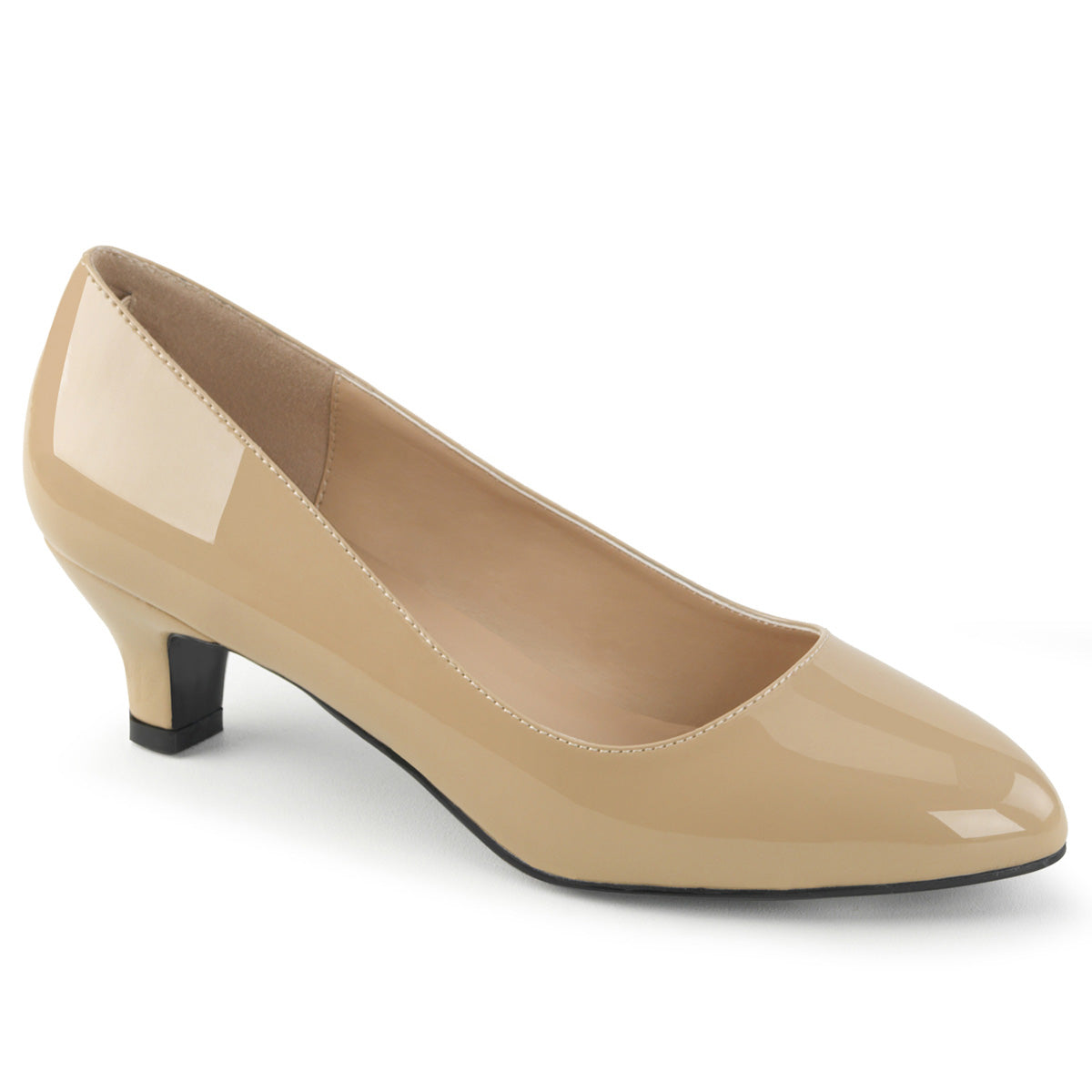 Pleaser Pink Label Bombas para mujer FAB-420 crema palmadita