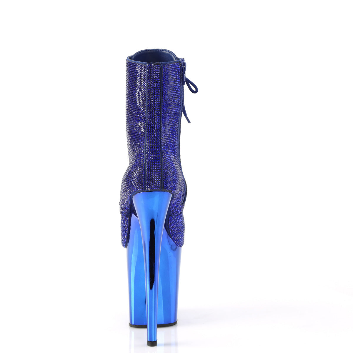 Pleaser Botines FLAMINGO-1020CHRS Royal Blue RS / Royal Blue Chrome