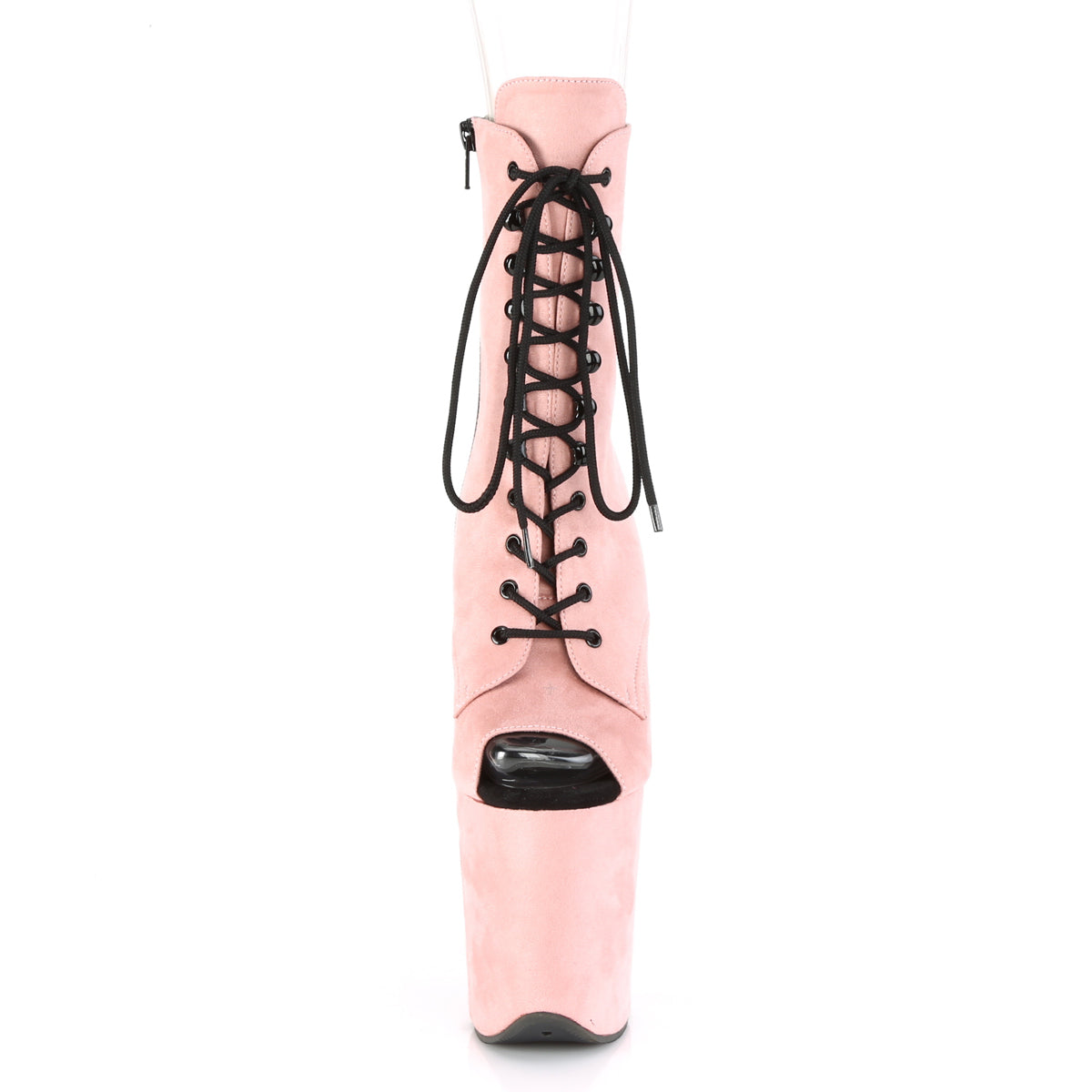 Pleaser Botas de tobillo para mujer FLAMINGO-1021FS B. PINK FAUX SUEDE / B. Gamuza Faux Pink