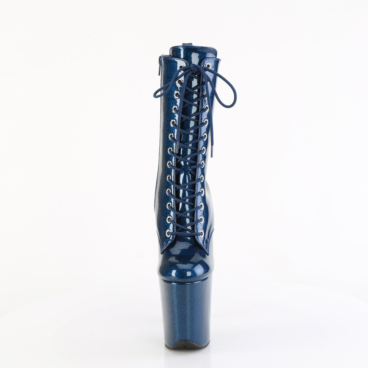 Pleaser FLAMINGO-1040GP Navy Blue Glitter Pat/M