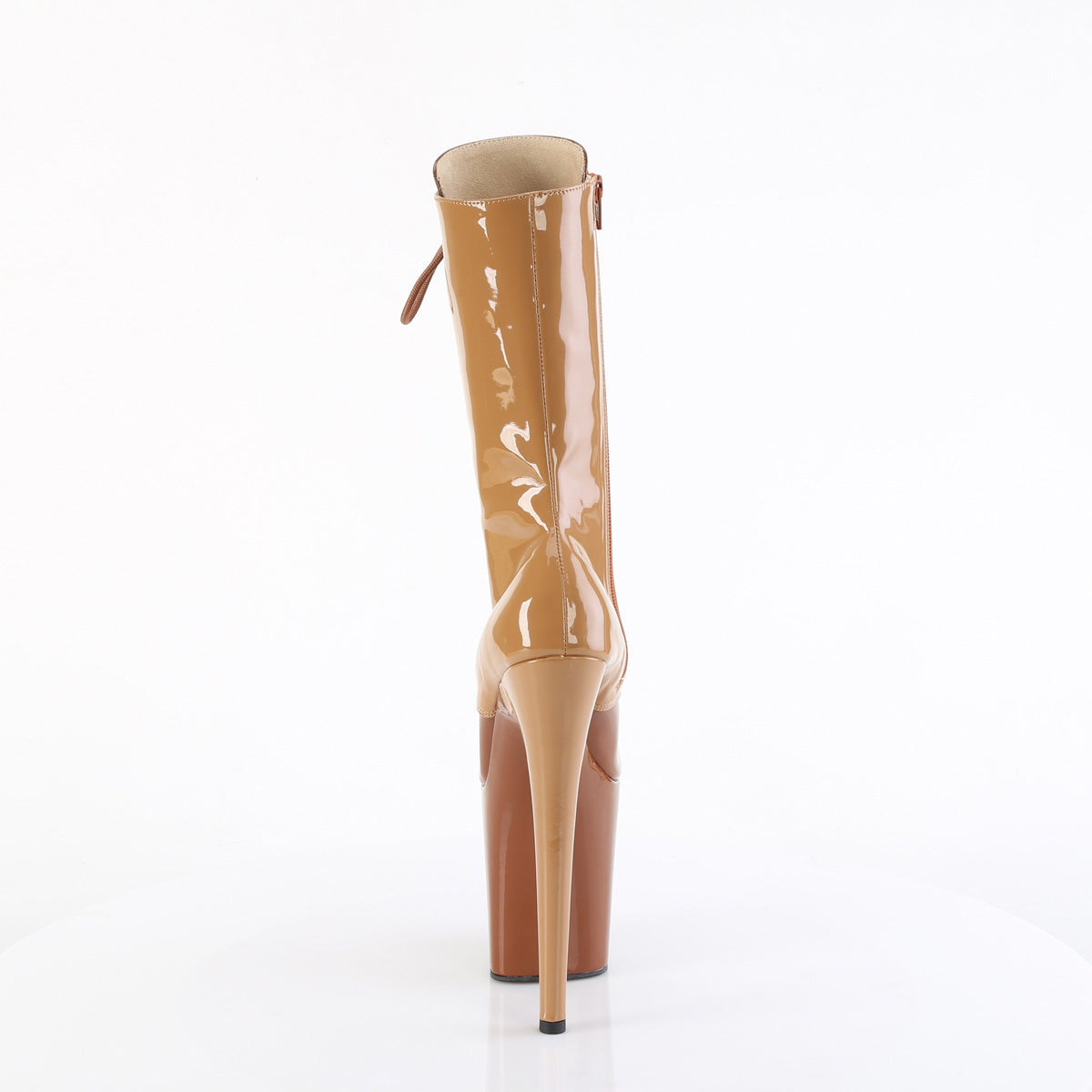 Pleaser FLAMINGO-1054DC Toffee-Caramel Pat/Toffee Caramel