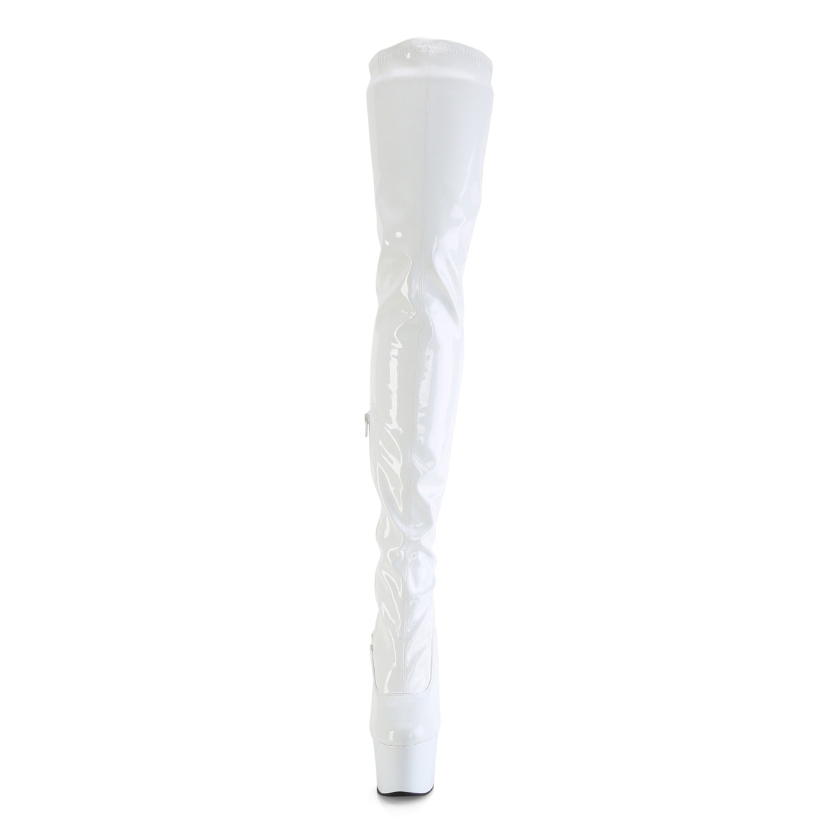 Pleaser FLAMINGO-3000 wht str pat/wht