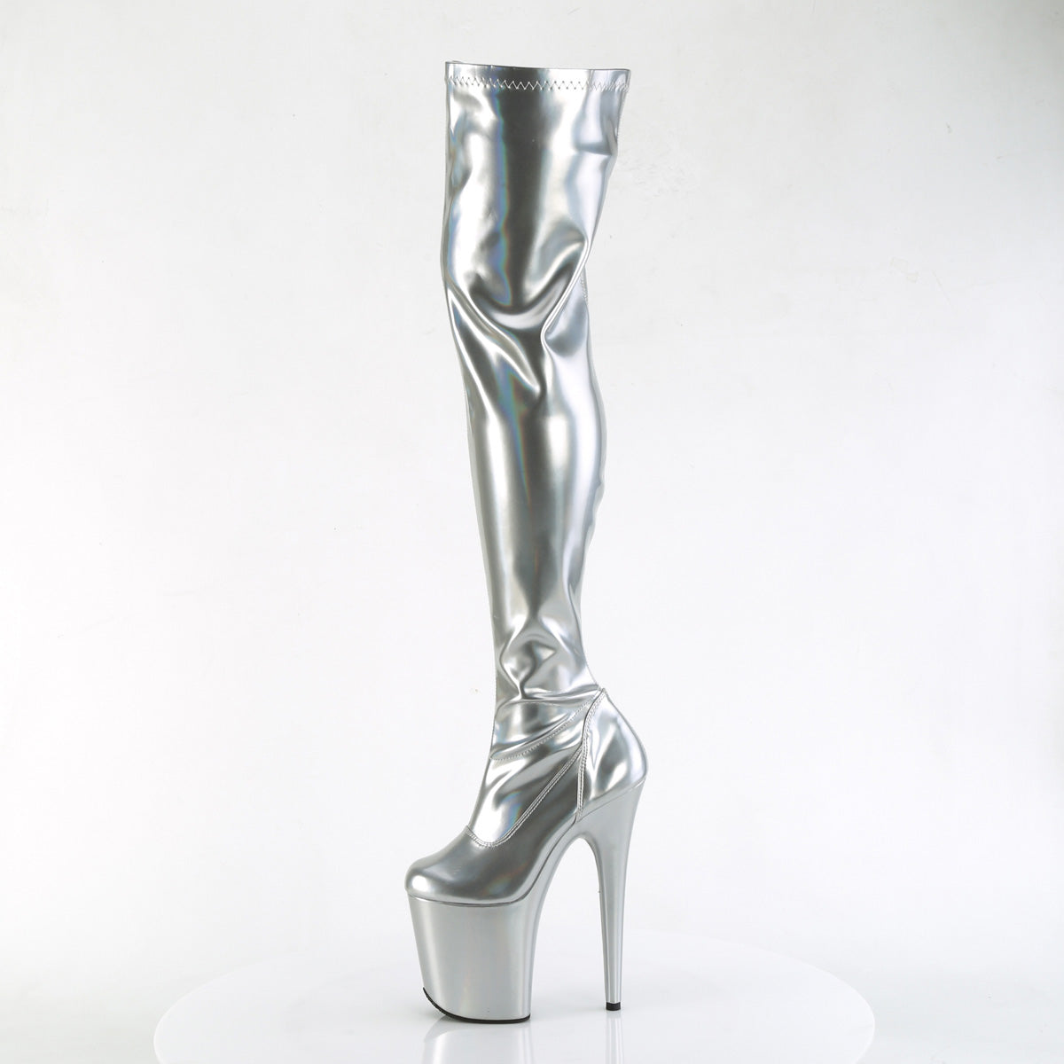 Pleaser FLAMINGO-3000HWR Slv Str. Holo/Slv Holo