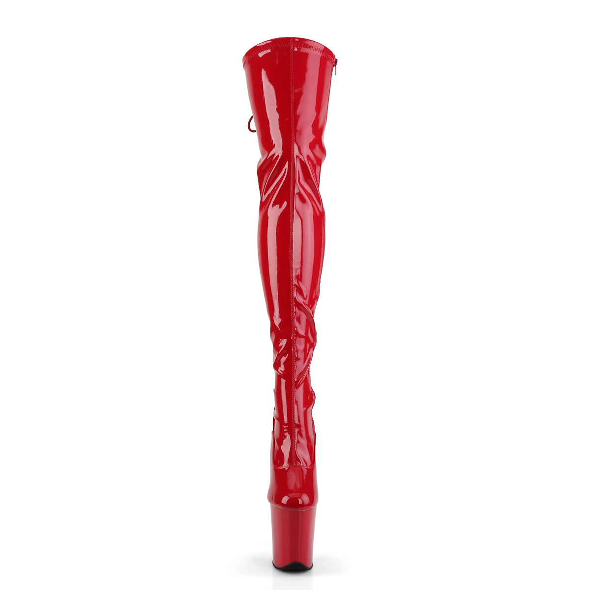 Pleaser Botas de mujer FLAMINGO-3063 Red Str Pat / Red