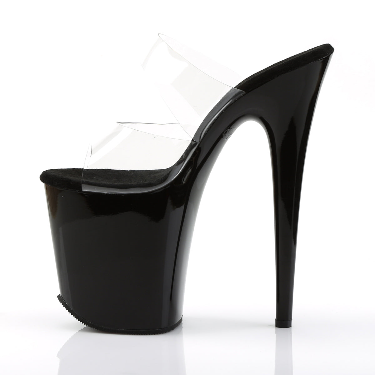 Pleaser Sandalias para mujer FLAMINGO-802 clr / blk