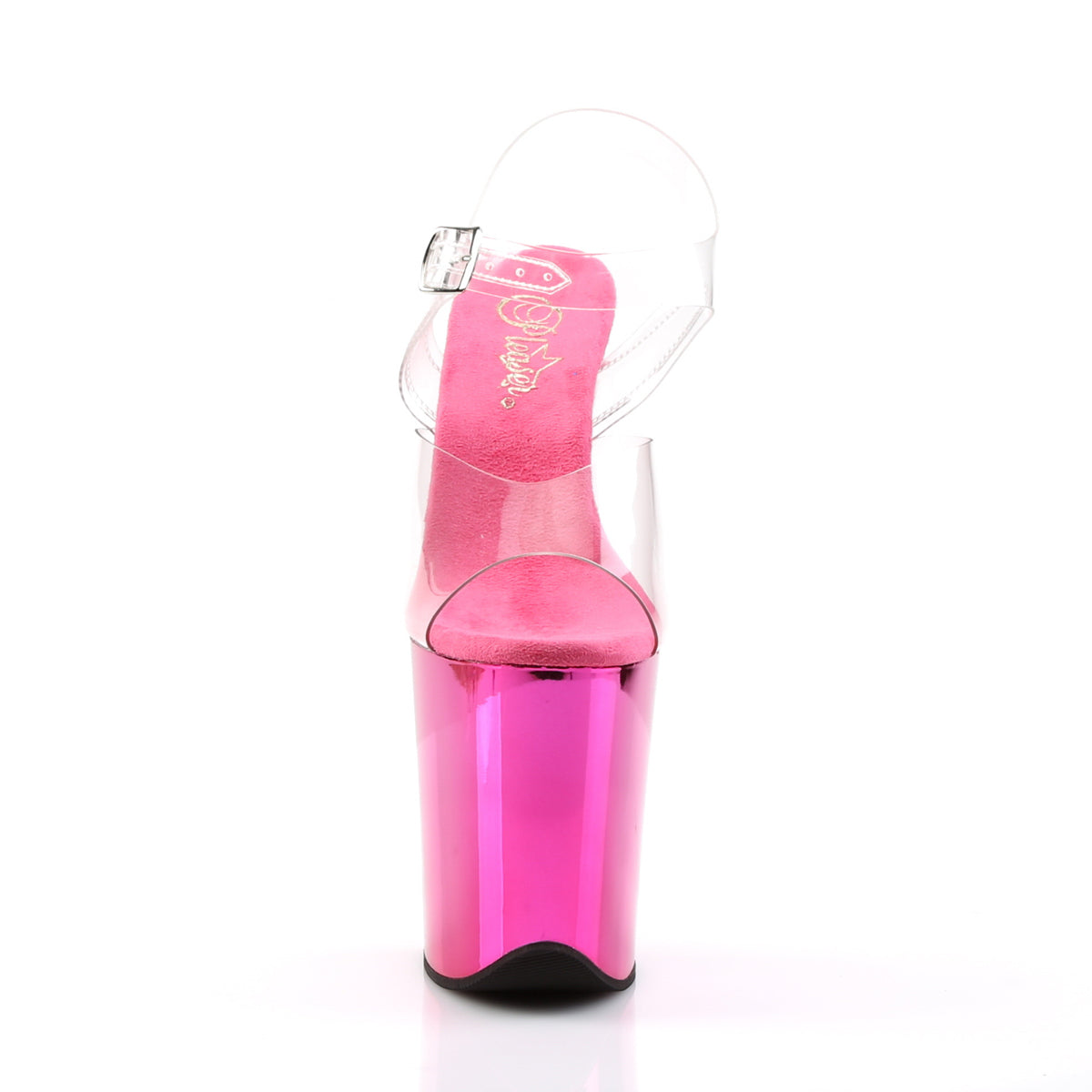 Pleaser Sandalias para mujer FLAMINGO-808 clr / h. Cromo rosa