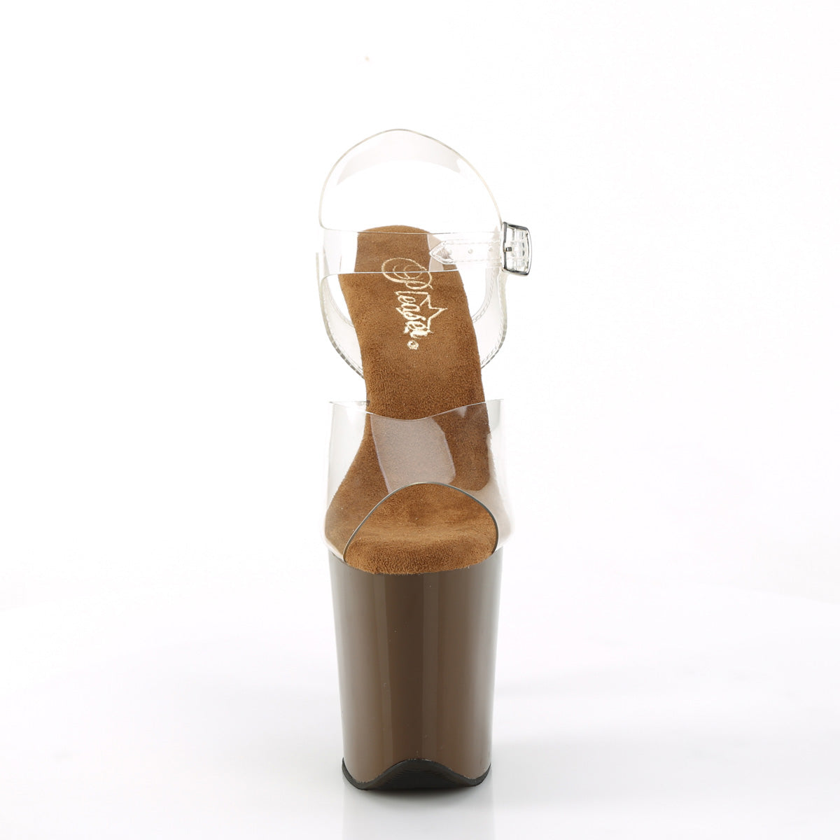 Pleaser Sandals FLAMINGO-808 Clr/Mocha