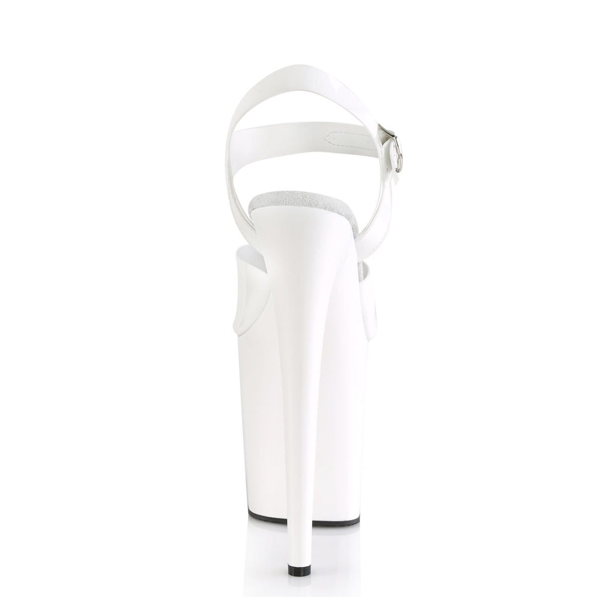 Pleaser Sandalias para mujer FLAMINGO-808n wht (jalea) tpu / wht