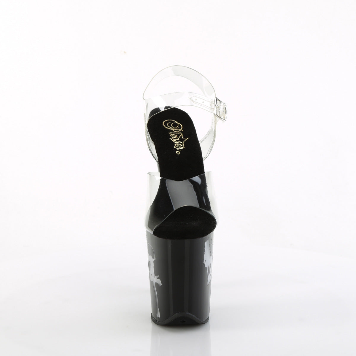Pleaser Sandalias FLAMINGO-808nldg CLR/BLK-MULTI