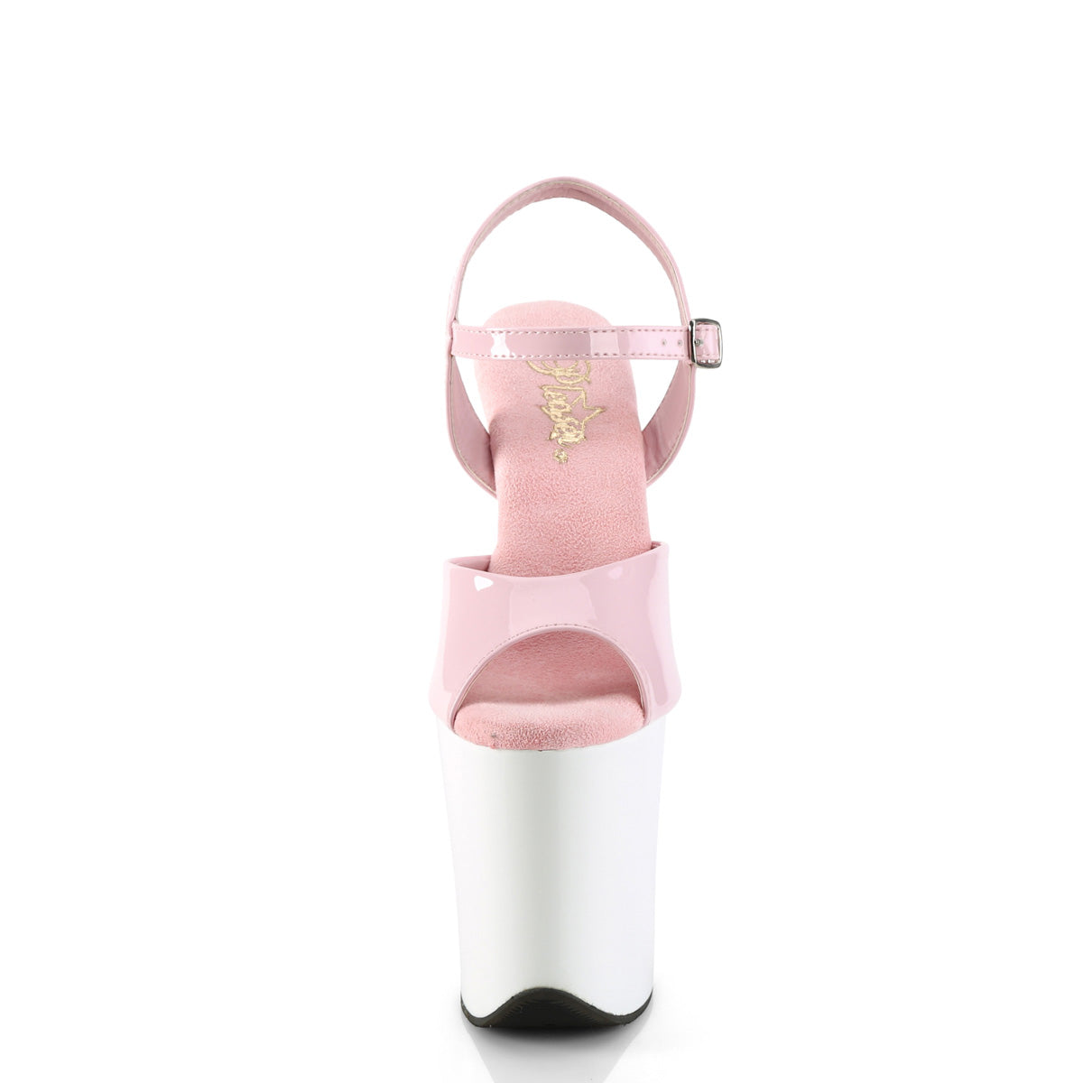 Pleaser Sandalias FLAMINGO-809 B. Pat Rosa / WHT