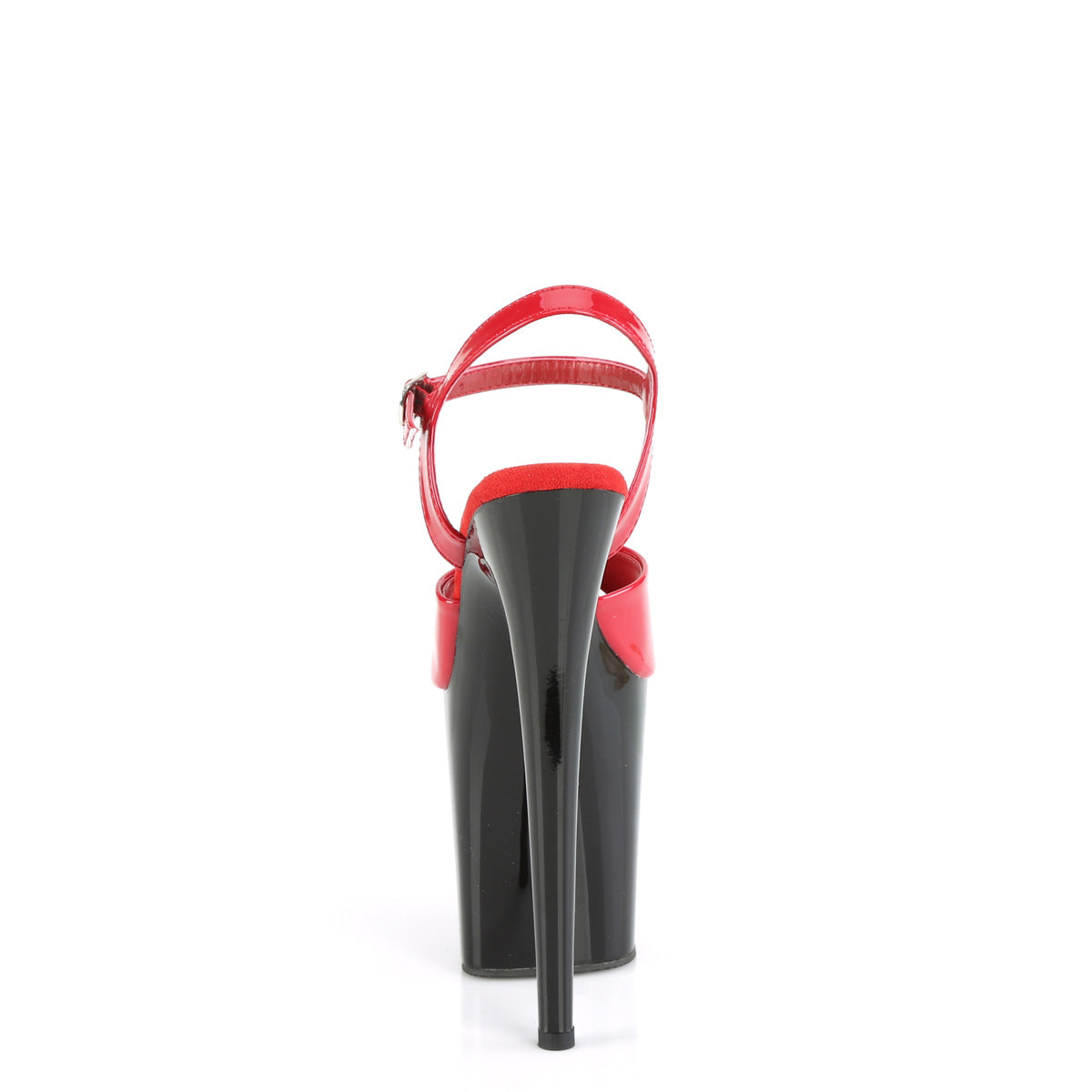 Pleaser Sandalias FLAMINGO-809 RED PAT / BLK