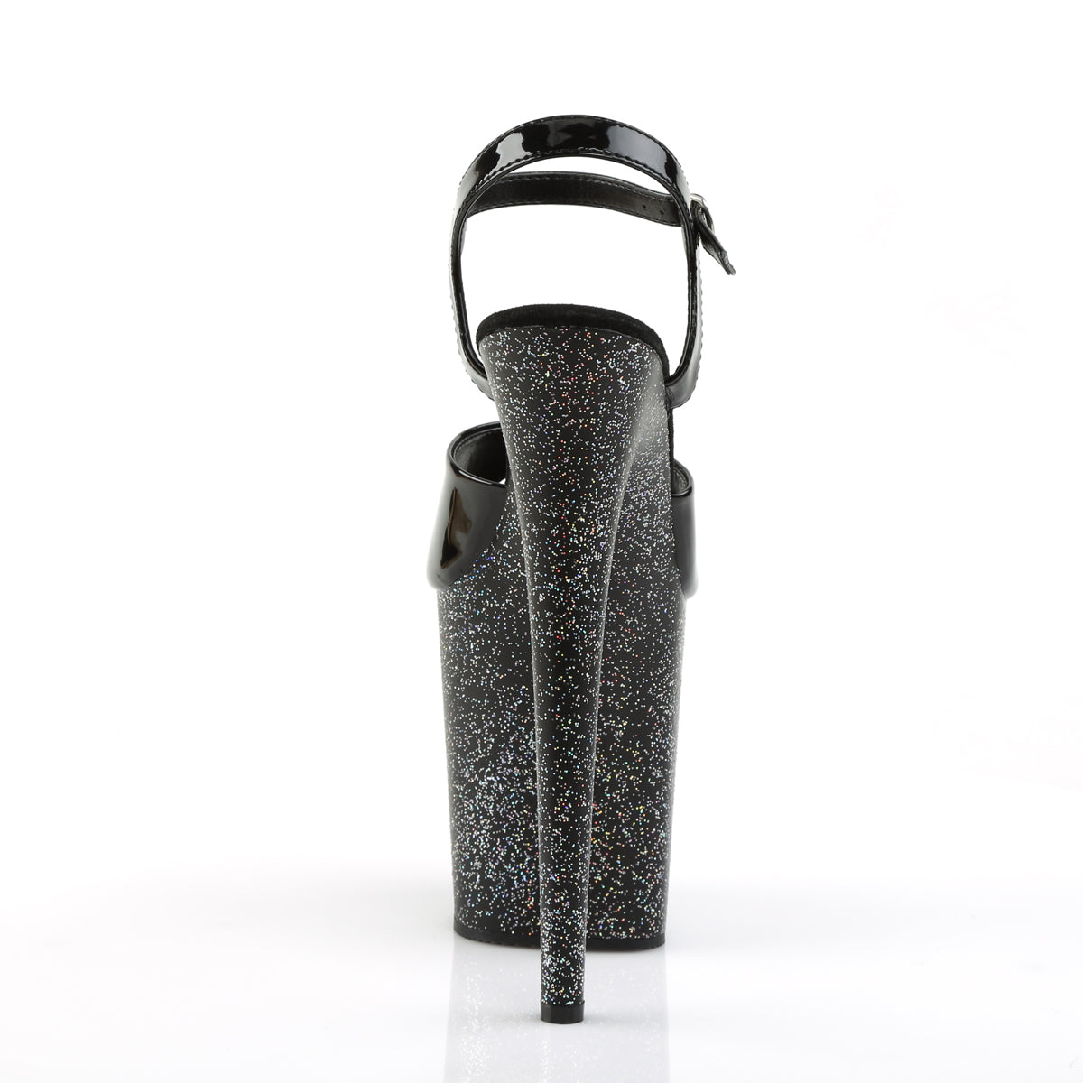 Pleaser Sandalias para mujer FLAMINGO-809mg BLK / BLK