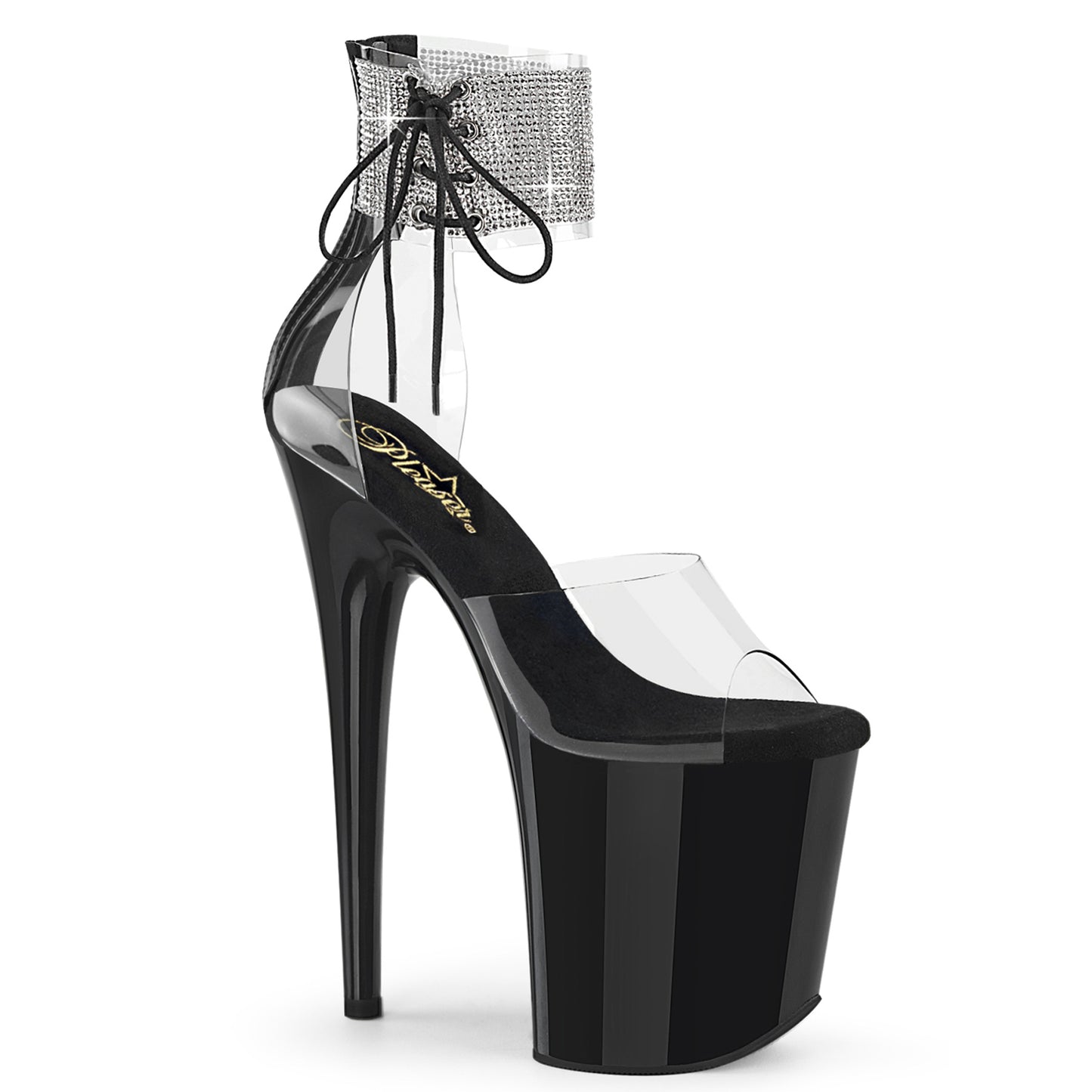 Pleaser FLAMINGO-824RS Clr/Blk