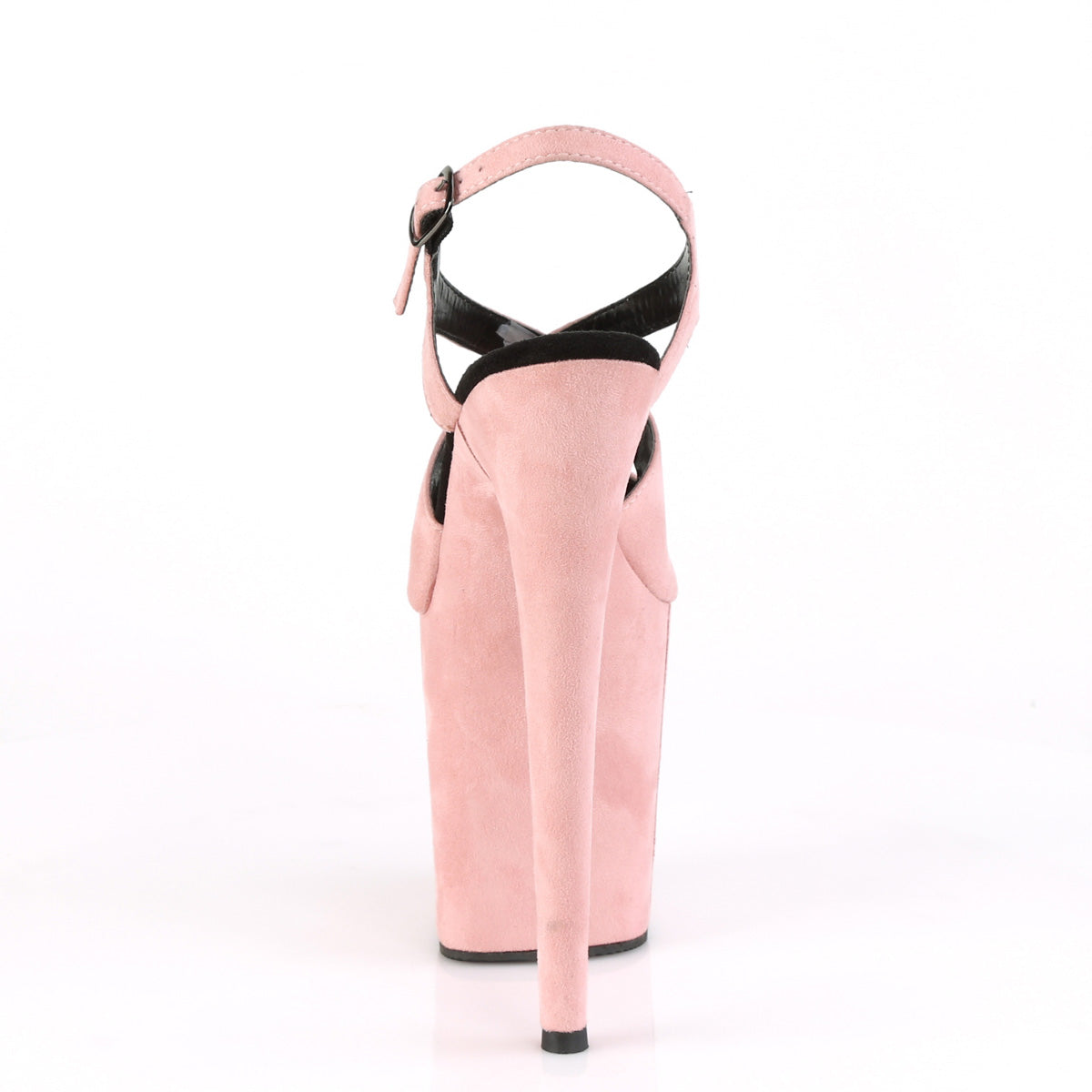 Pleaser Sandalias para mujer FLAMINGO-831FS B. PINK FAUX SUEDE / B. Gamuza Faux Pink