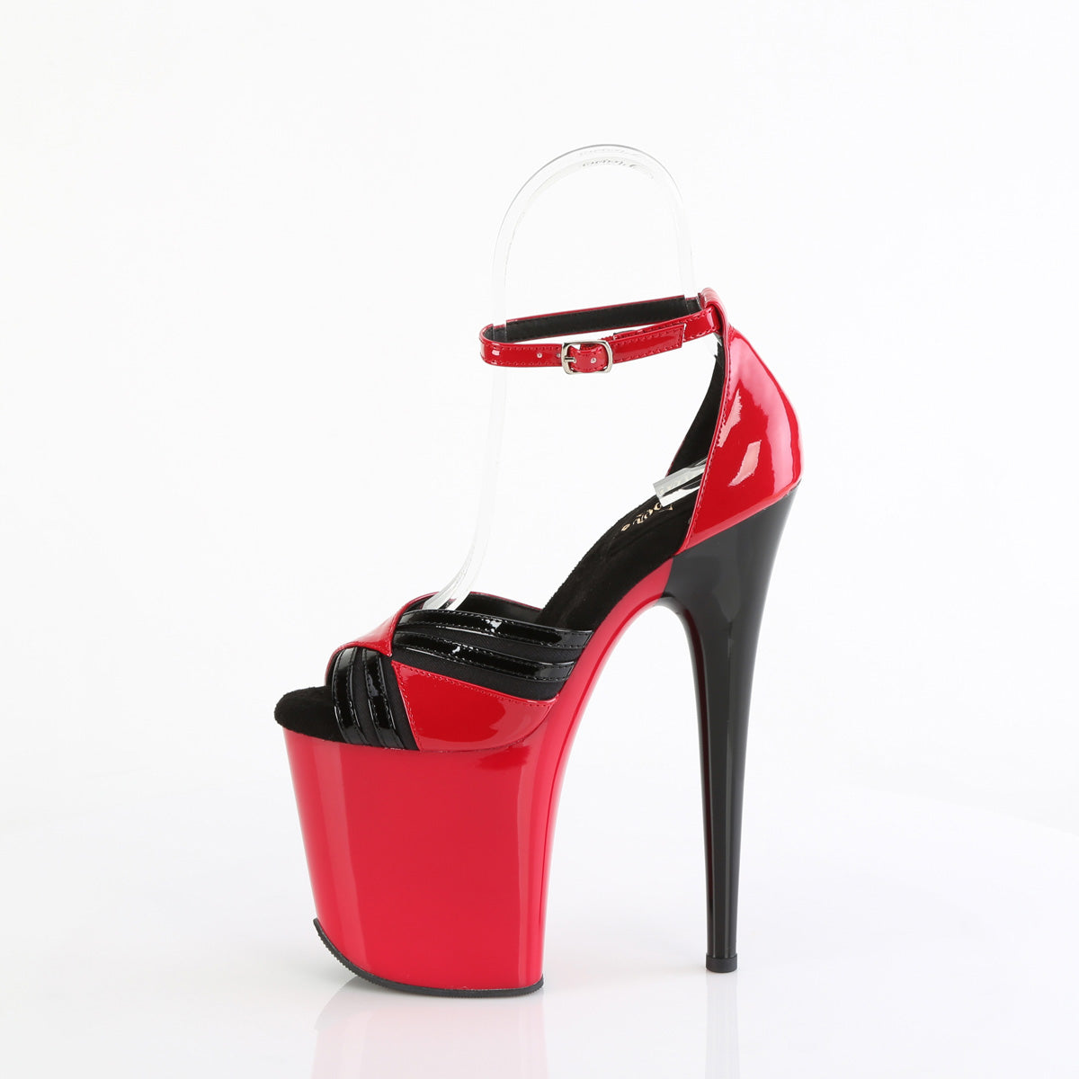 Pleaser FLAMINGO-884 Red-Blk/Red-Blk