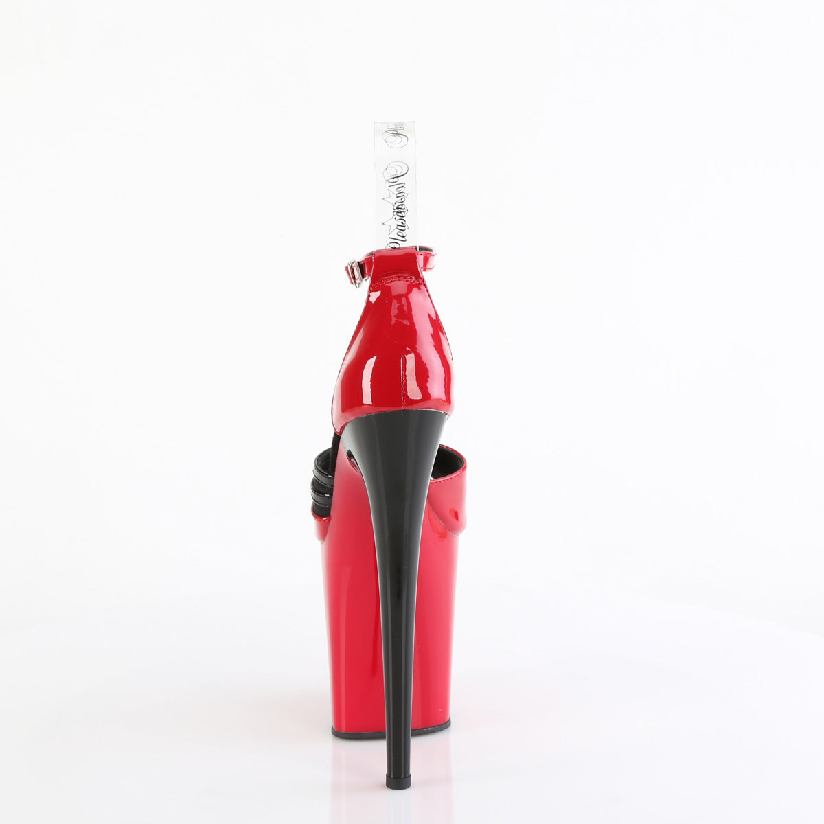 Pleaser FLAMINGO-884 Red-Blk/Red-Blk