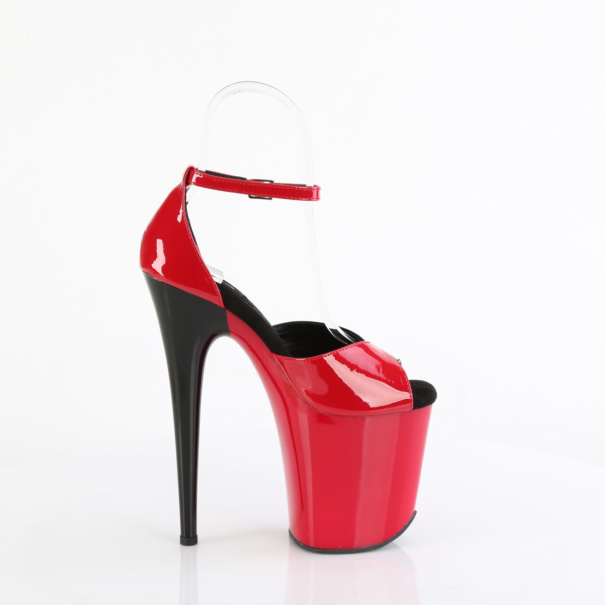 Pleaser FLAMINGO-884 Red-Blk/Red-Blk