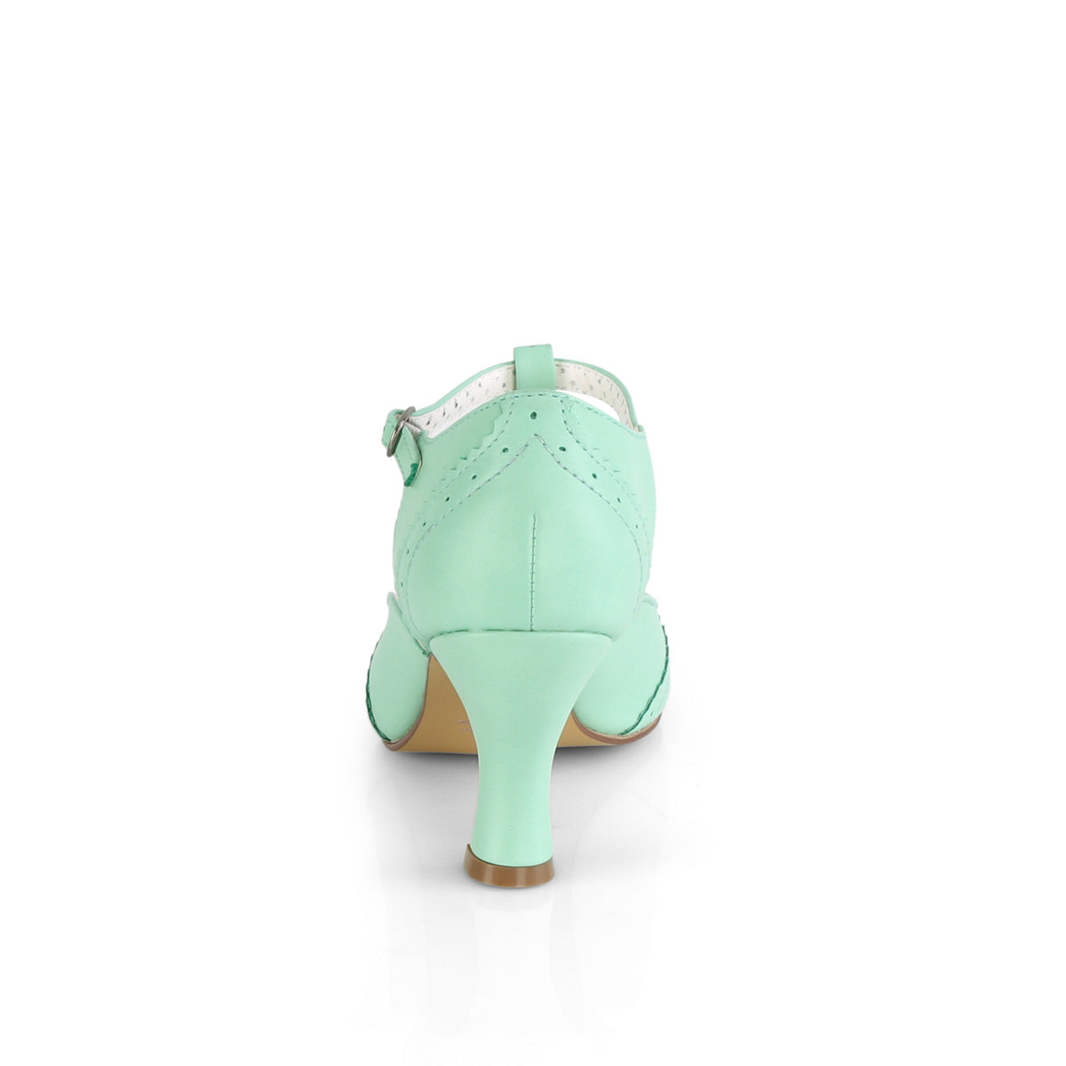Pin Up Couture Bombas para mujer FLAPPER-26 menta de piel sintética