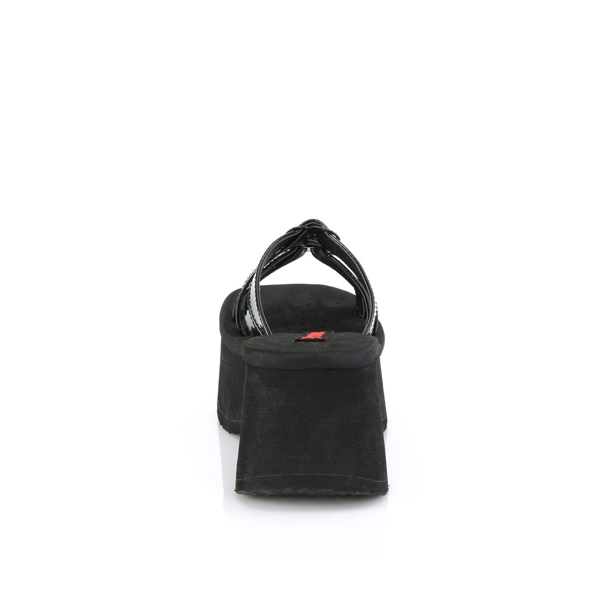 DemoniaCult Sandalias FUNN-15 Blk Pat