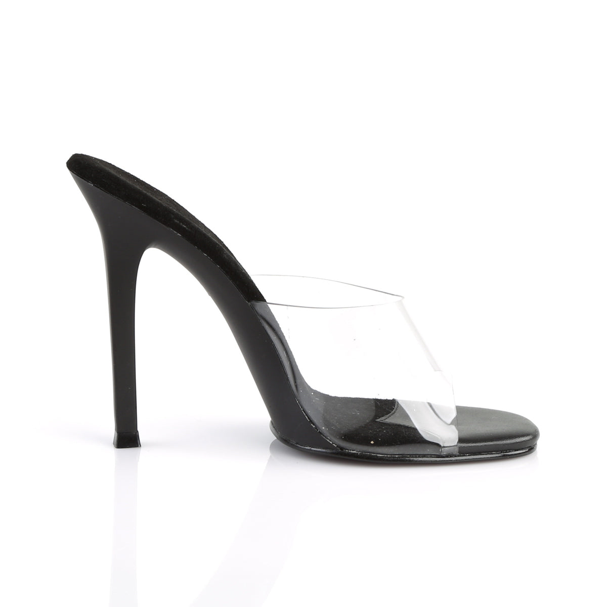 Fabulicious Sandalias para mujer GALA-01 CLR-BLK / BLK MATE