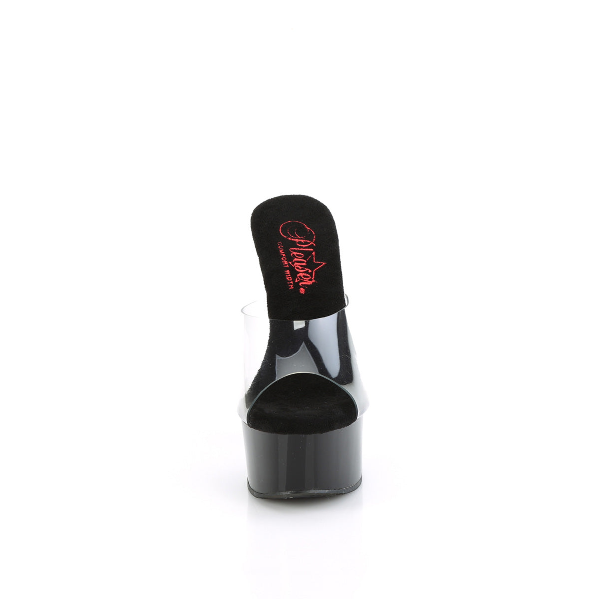 Pleaser GLEAM-601 CLR/BLK
