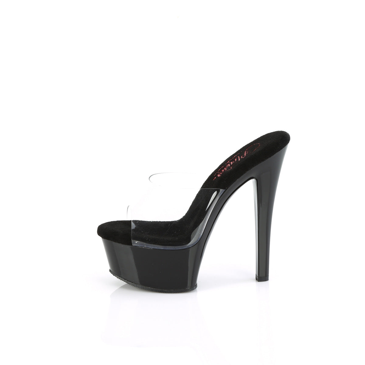 Pleaser GLEAM-601 CLR/BLK