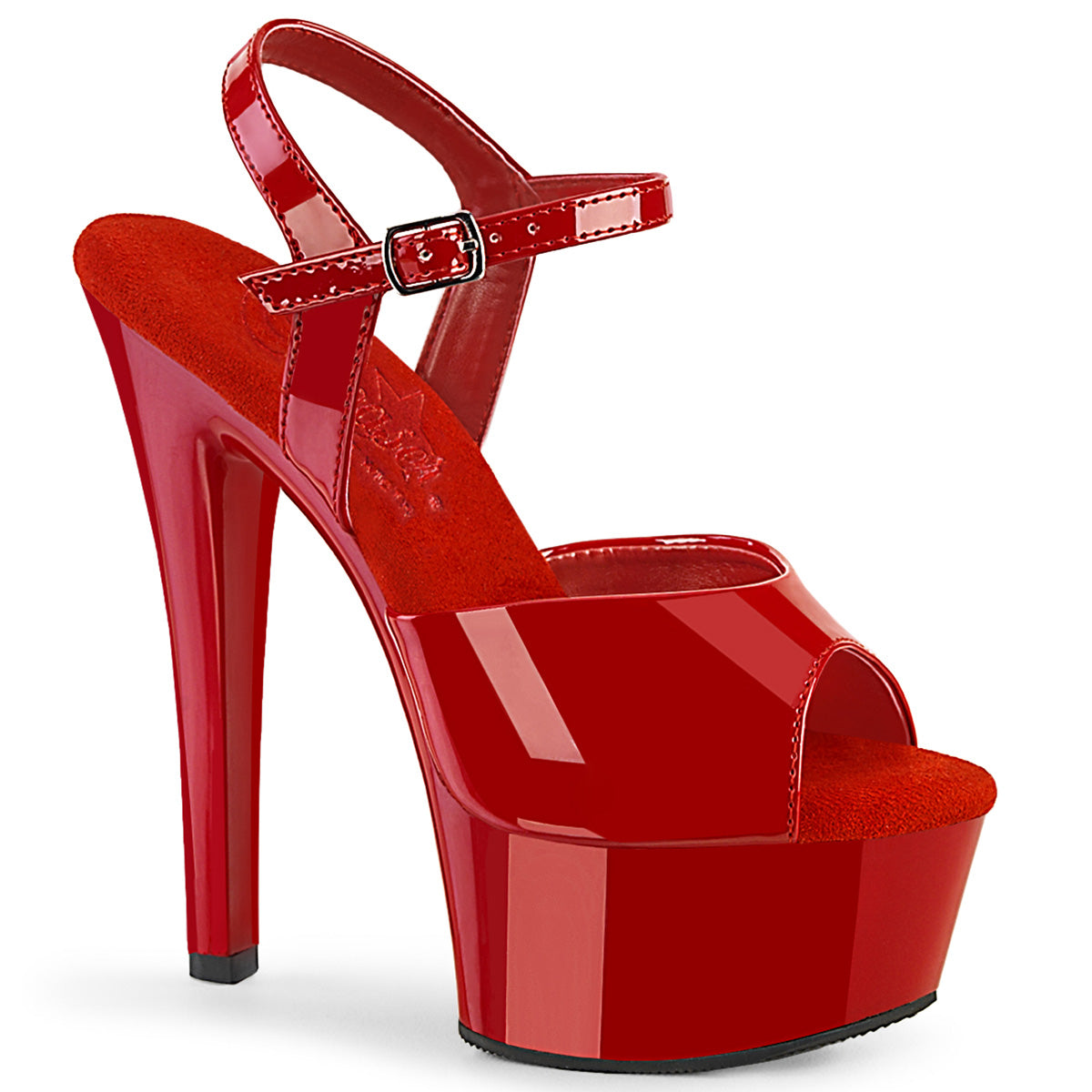 Pleaser Sandalias GLEAM-609 PAT / ROJO ROJO